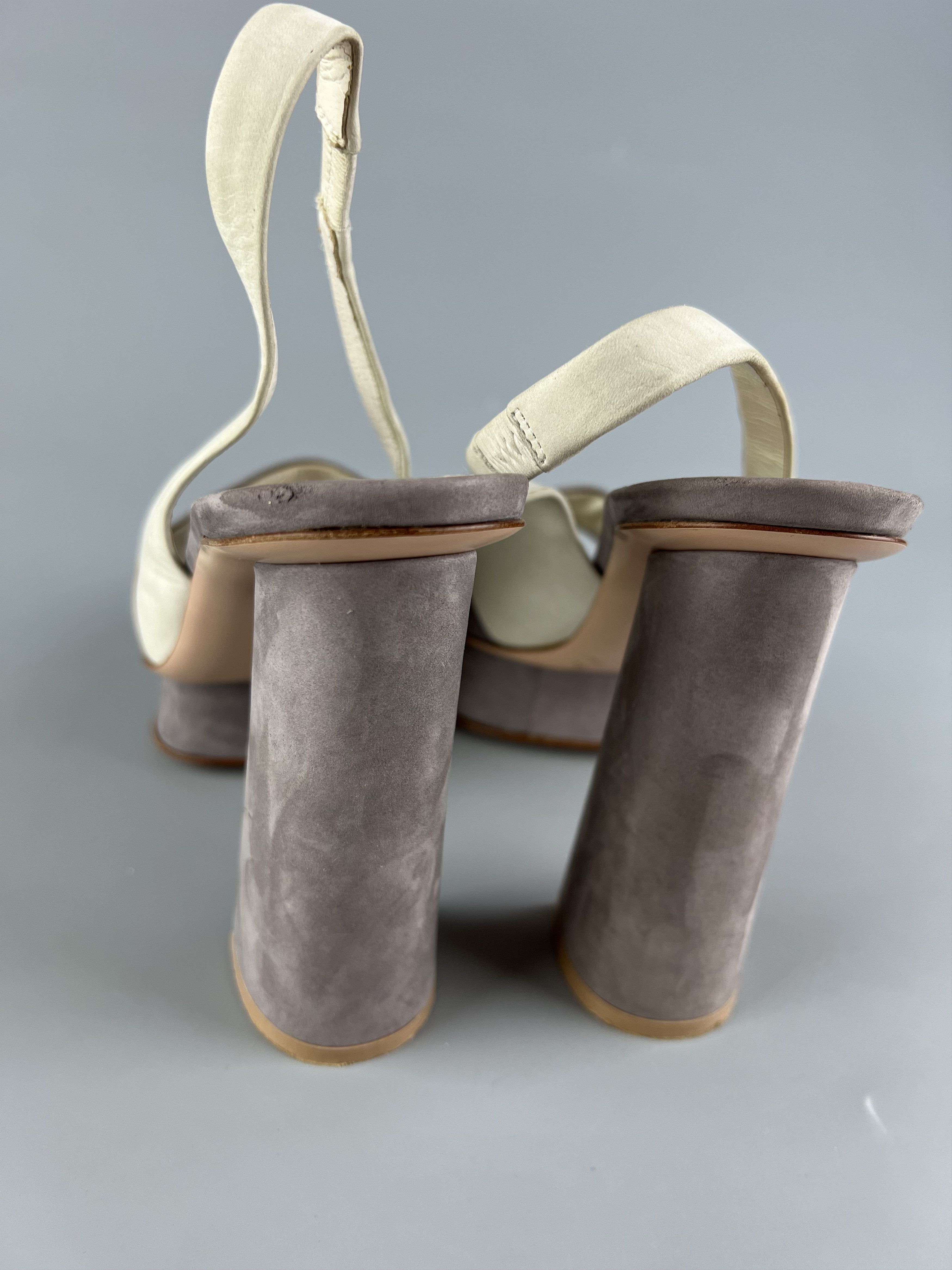 Gianvito Rossi Gianvito Rossi Ankle Strap Chunky Heel Sandals Platform Size US 8.5 / IT 38.5 - 3 Thumbnail