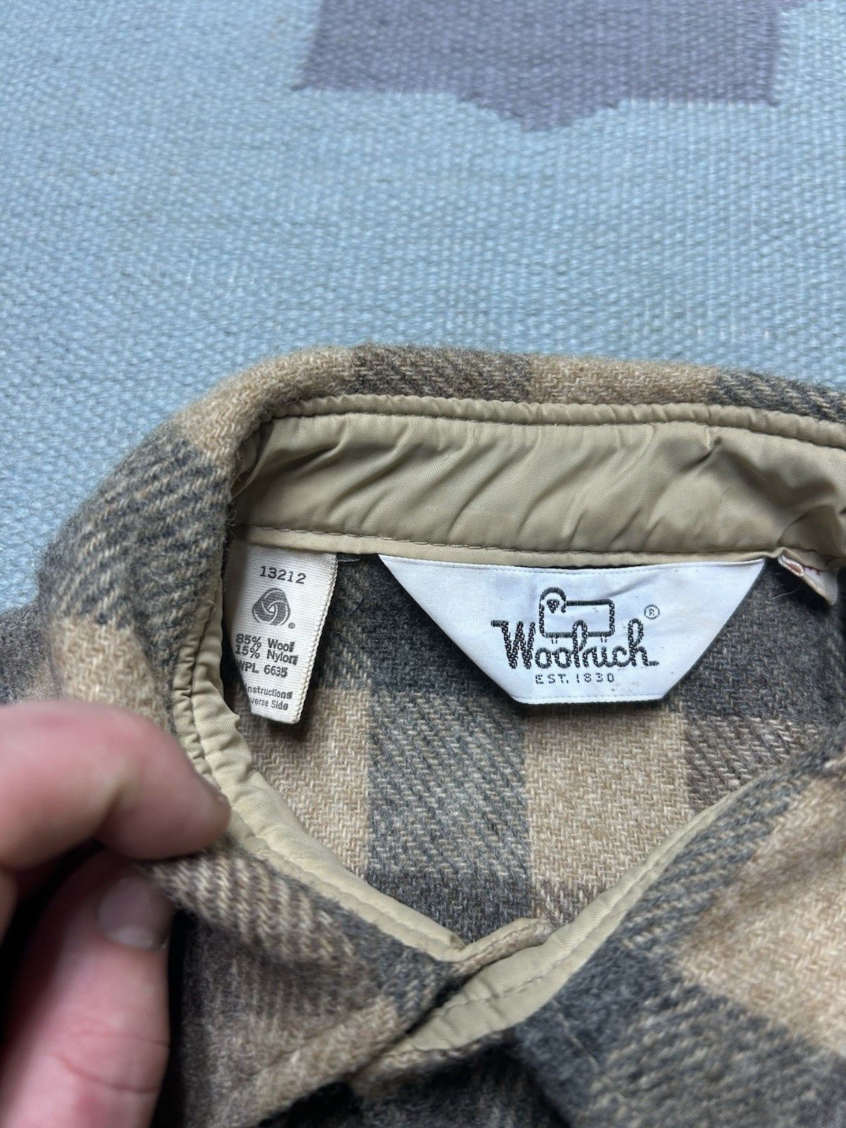 Vintage Vintage 70s Woolrich wool button shirt plaid flannel medium Size US M / EU 48-50 / 2 - 4 Thumbnail