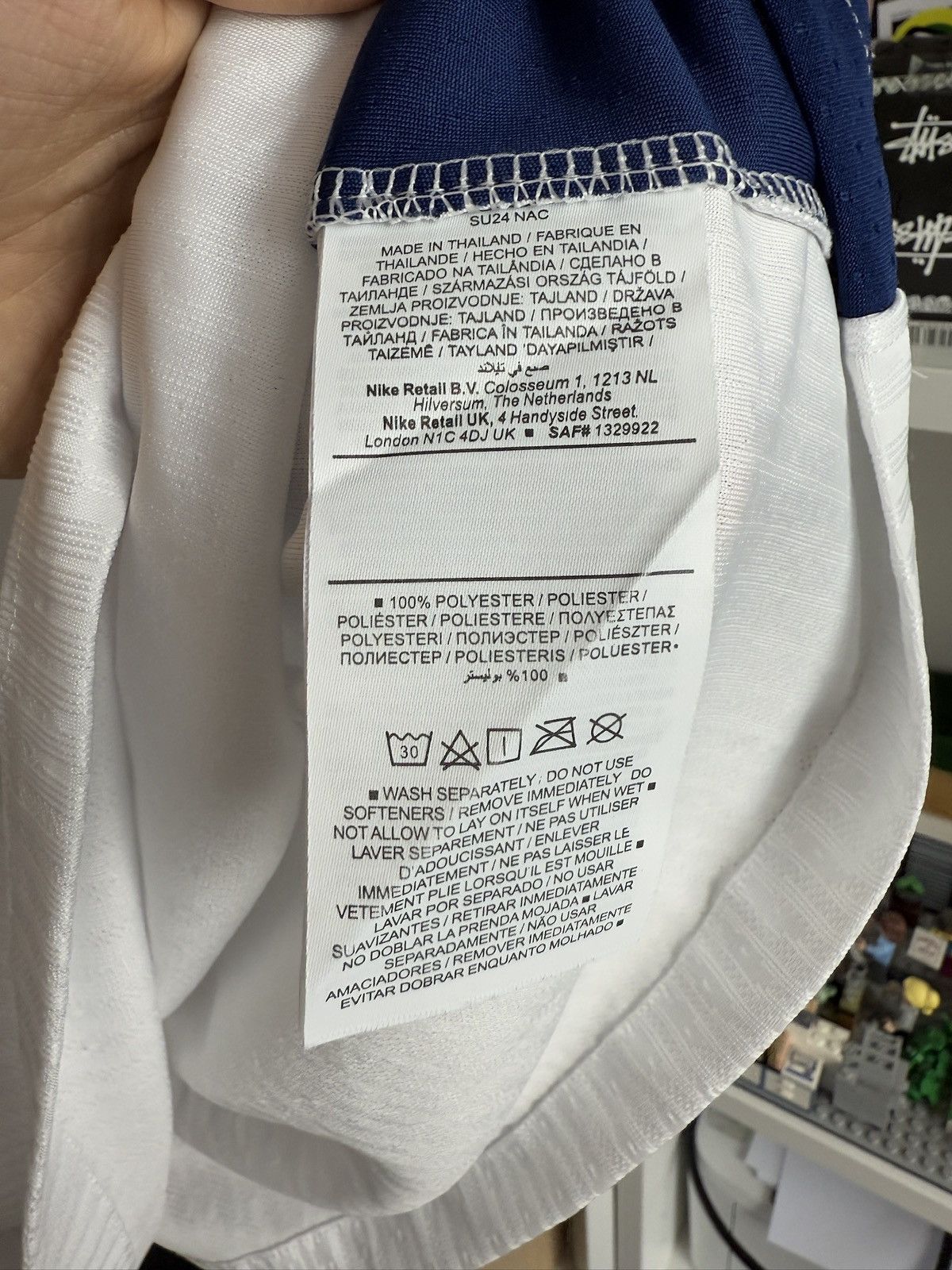 Nike Nike England 2024-2025 home football soccer jersey t-shirt L Size US L / EU 52-54 / 3 - 8 Thumbnail