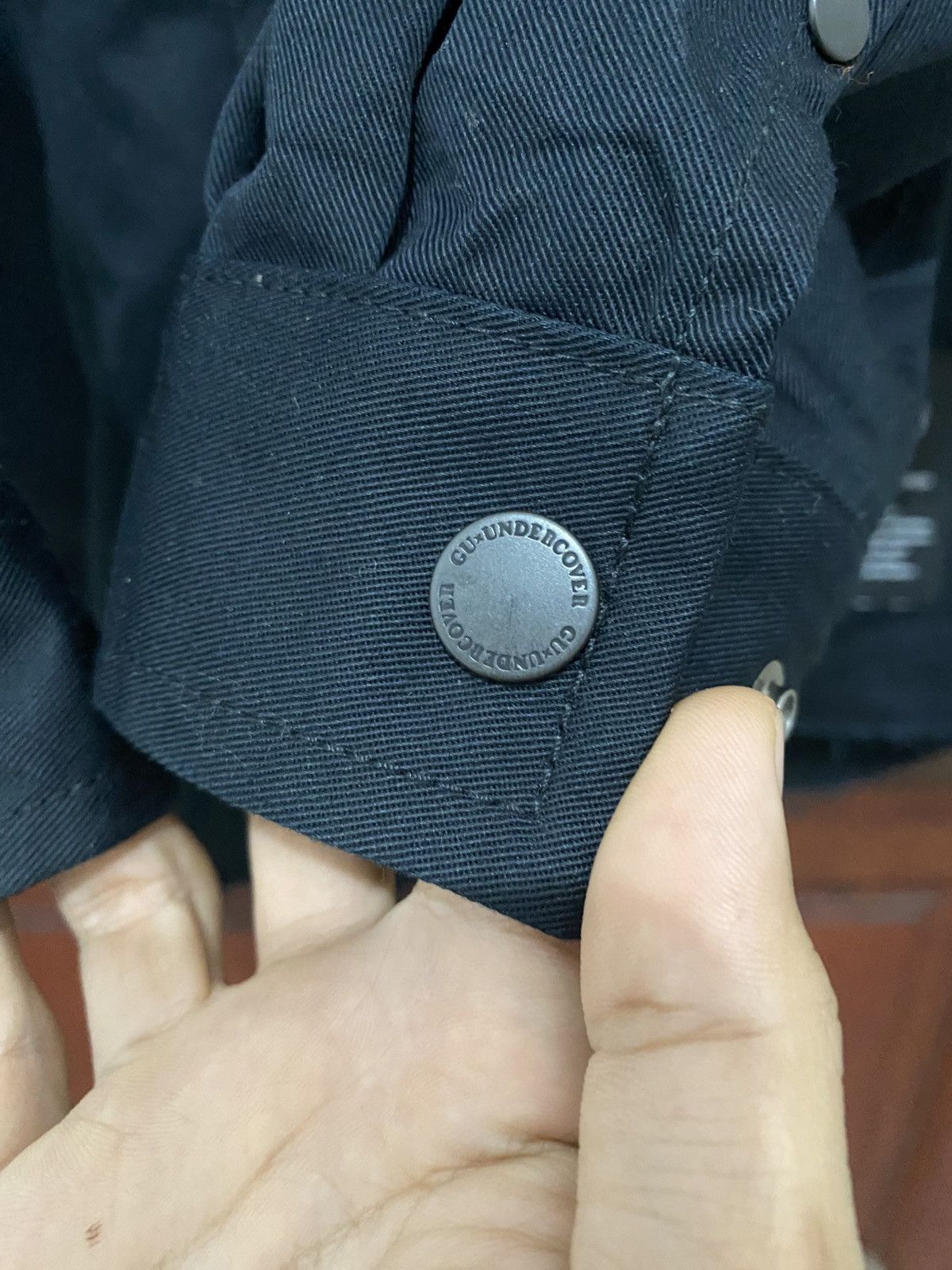 Jun Takahashi × Undercover 🔥 Gu X Undercover Field Military Black Utility Jacket Size US L / EU 52-54 / 3 - 14 Thumbnail