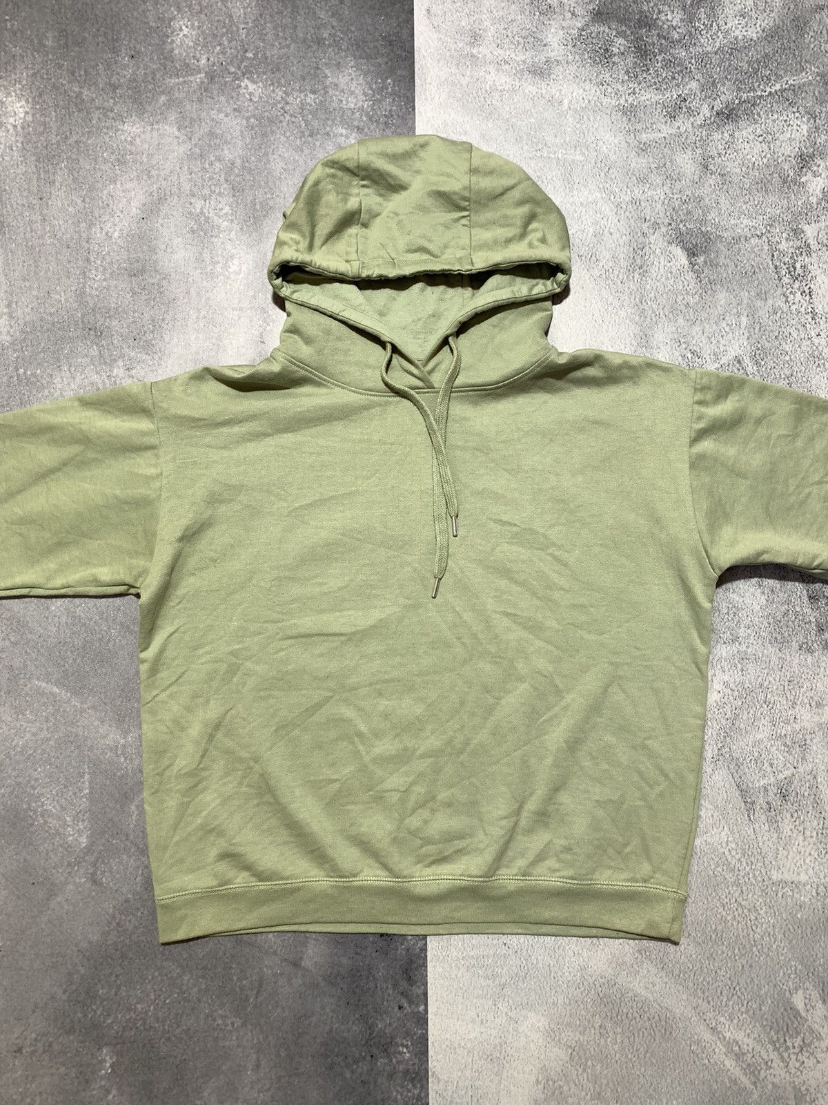 Japanese Brand × Vintage Vintage Y2K Blank Japanese hoodie streetwear size L Size L / US 10 / IT 46 - 4 Thumbnail