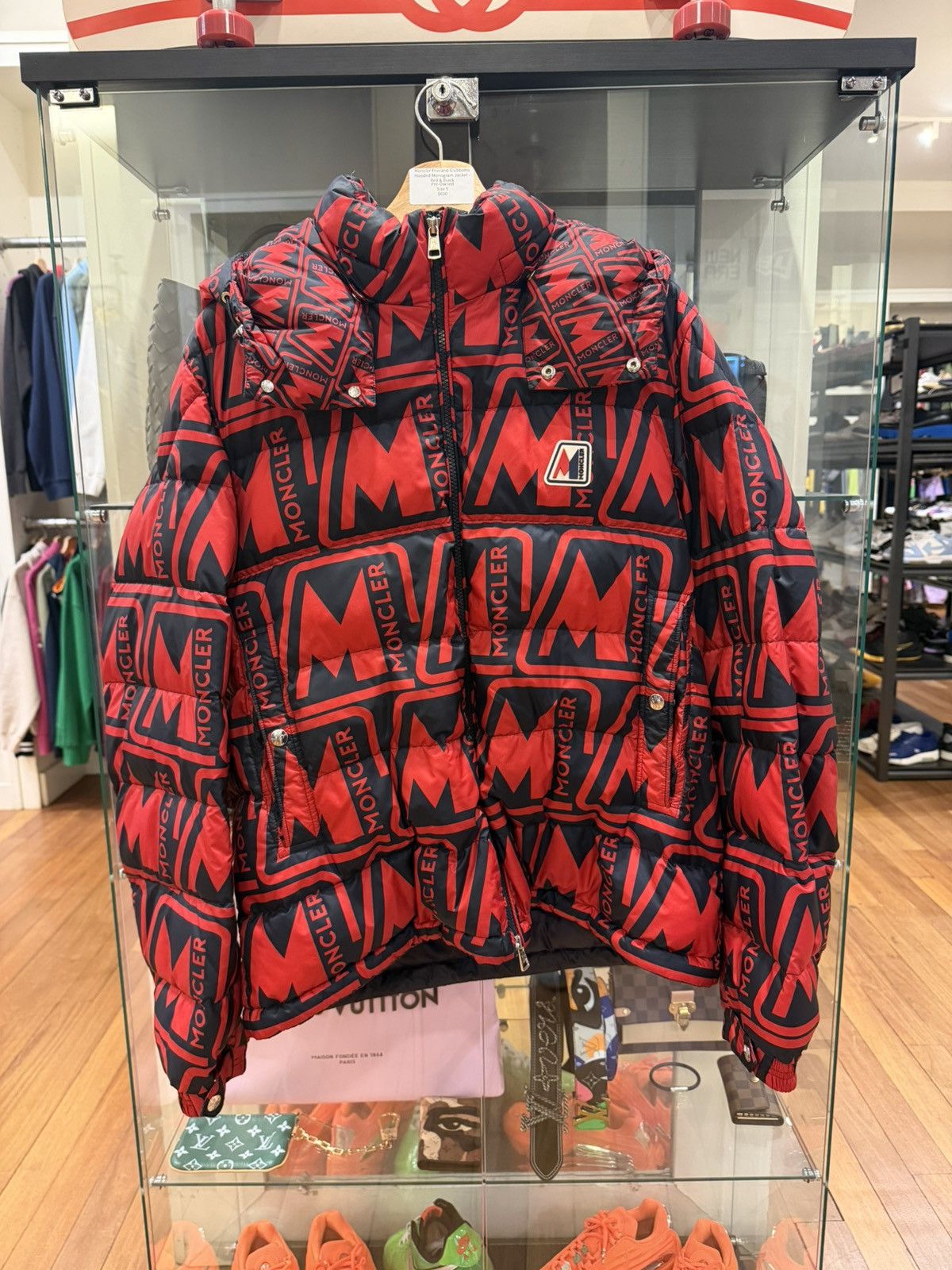 Moncler Moncler Frioland Guibbotto Monogram Down Jacket Size US XL / EU 56 / 4 - 1 Thumbnail