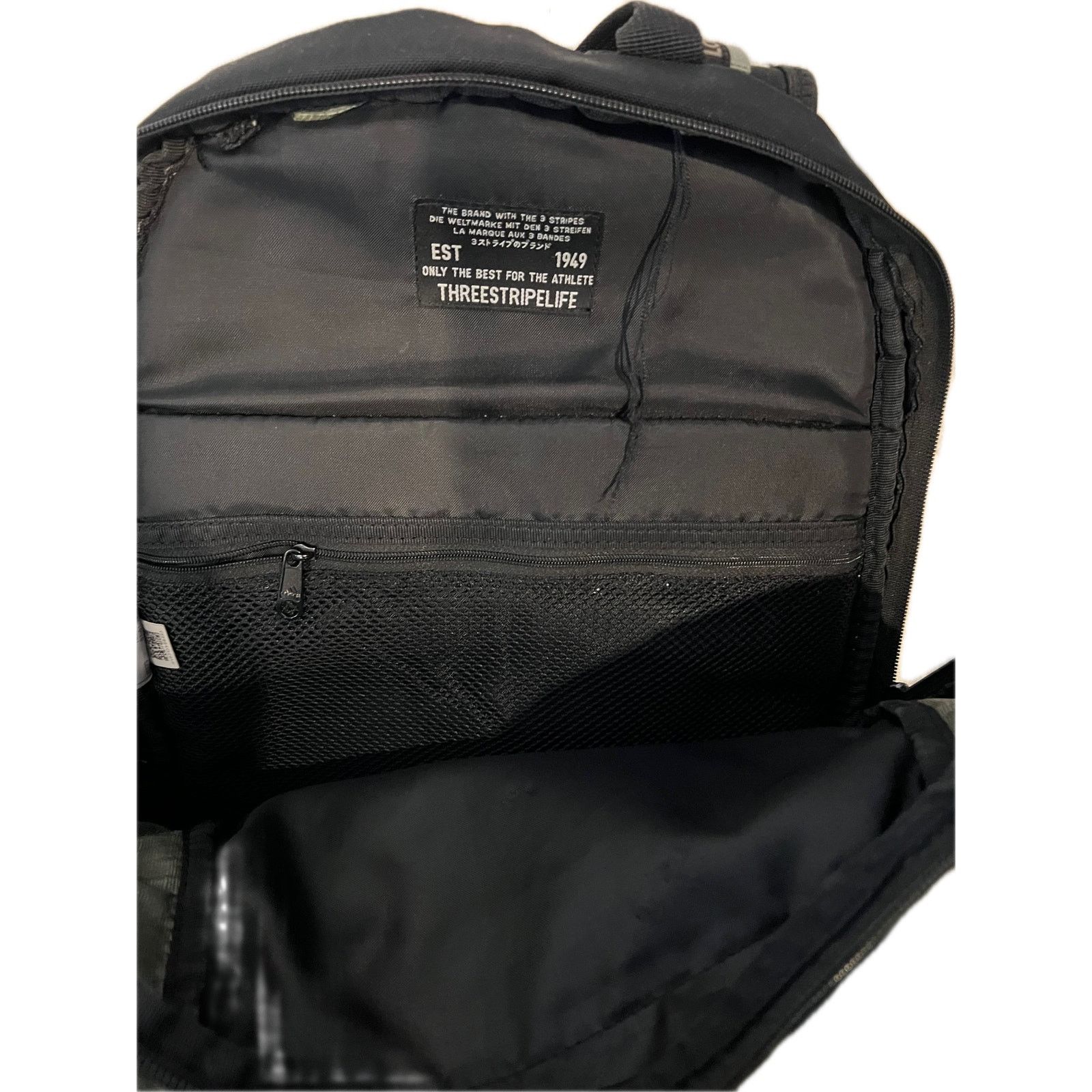 Adidas Adidas Excel 7 Drab Green Black Backpack Size 28 - 4 Thumbnail