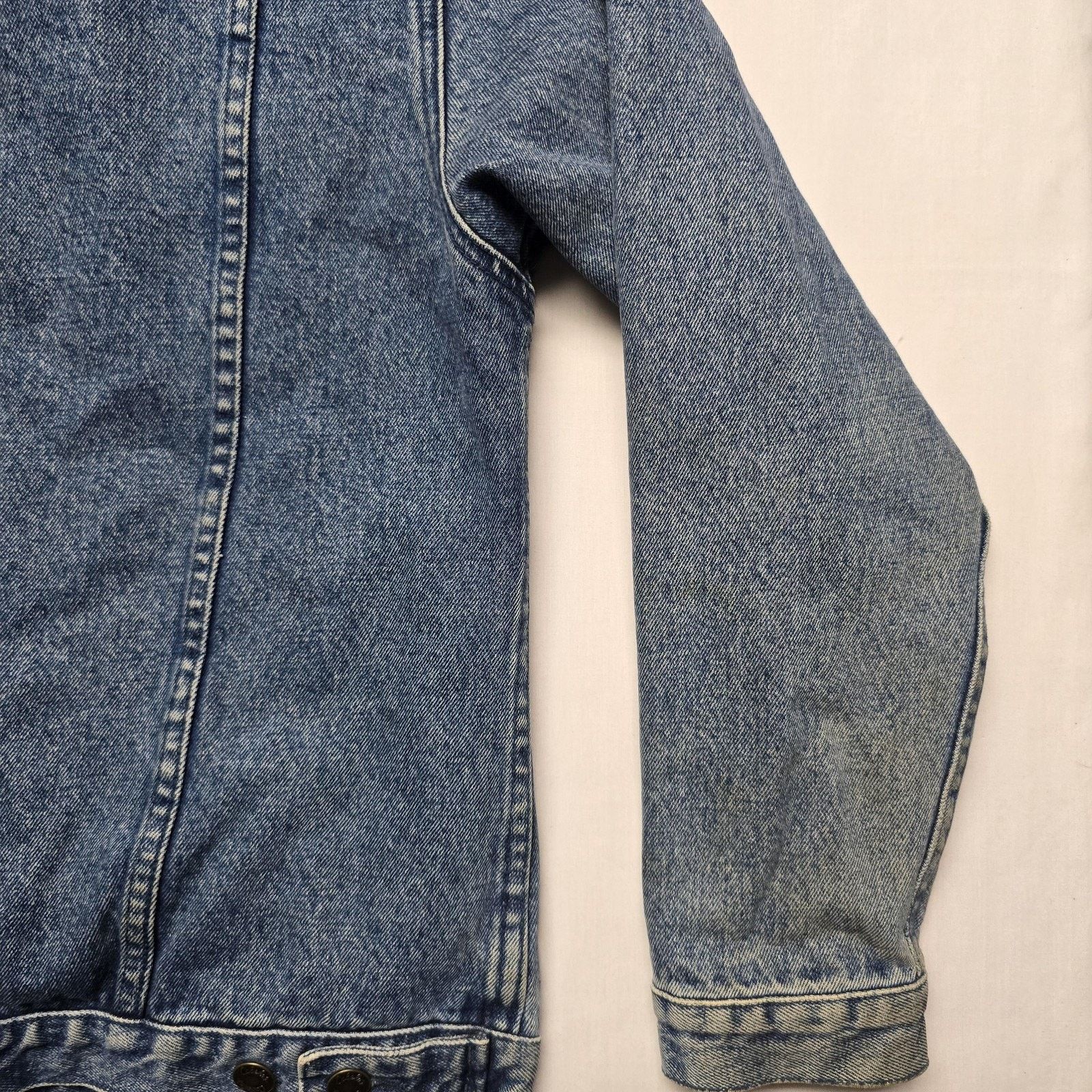 Vintage Vintage Cabela's Denim Jacket M Blue Trucker Button Front Size M / US 6-8 / IT 42-44 - 9 Thumbnail
