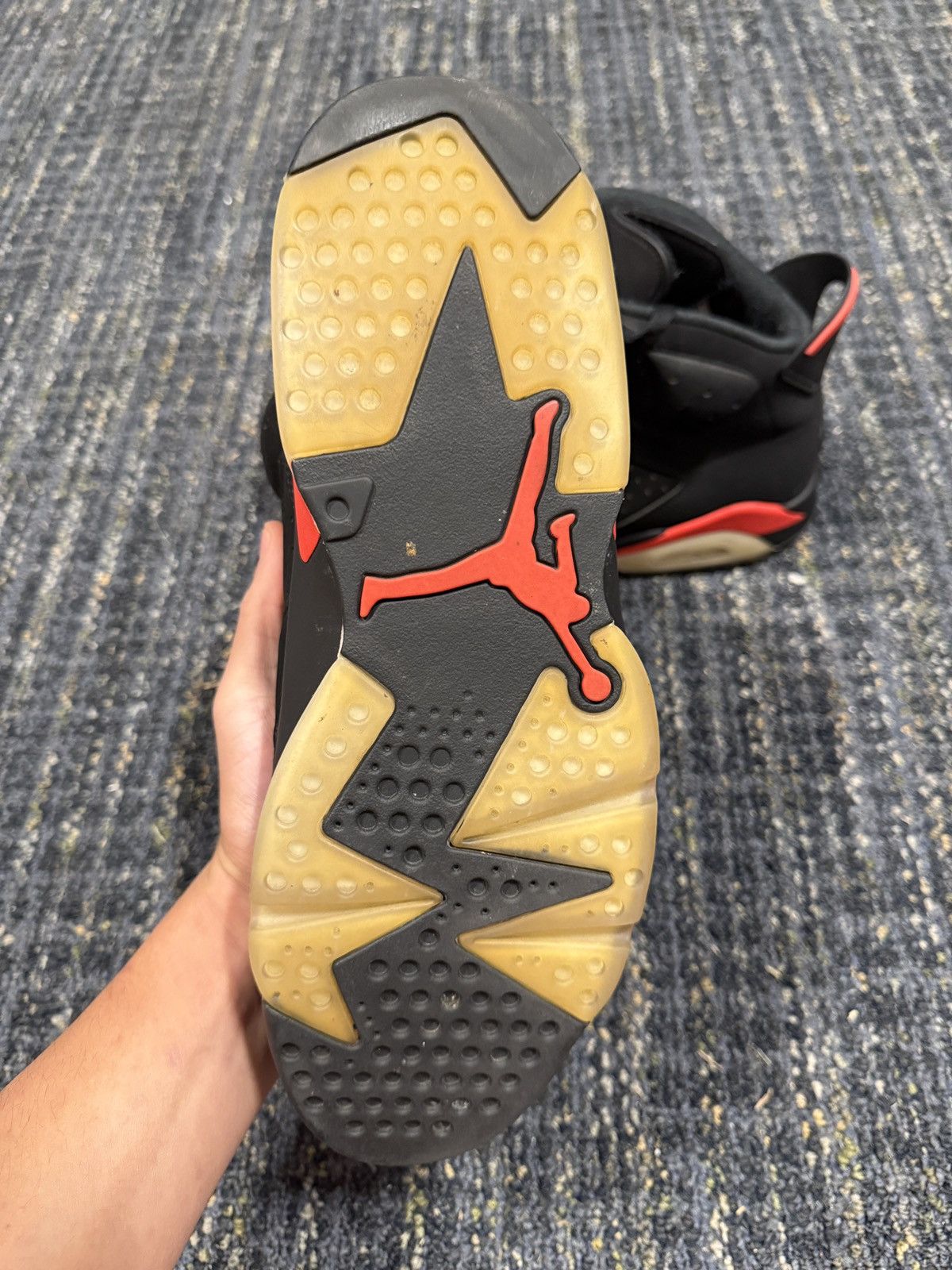 Jordan Brand Retro Jordan 6 Infrared Size 10.5 Size US 10.5 / EU 43-44 - 12 Thumbnail