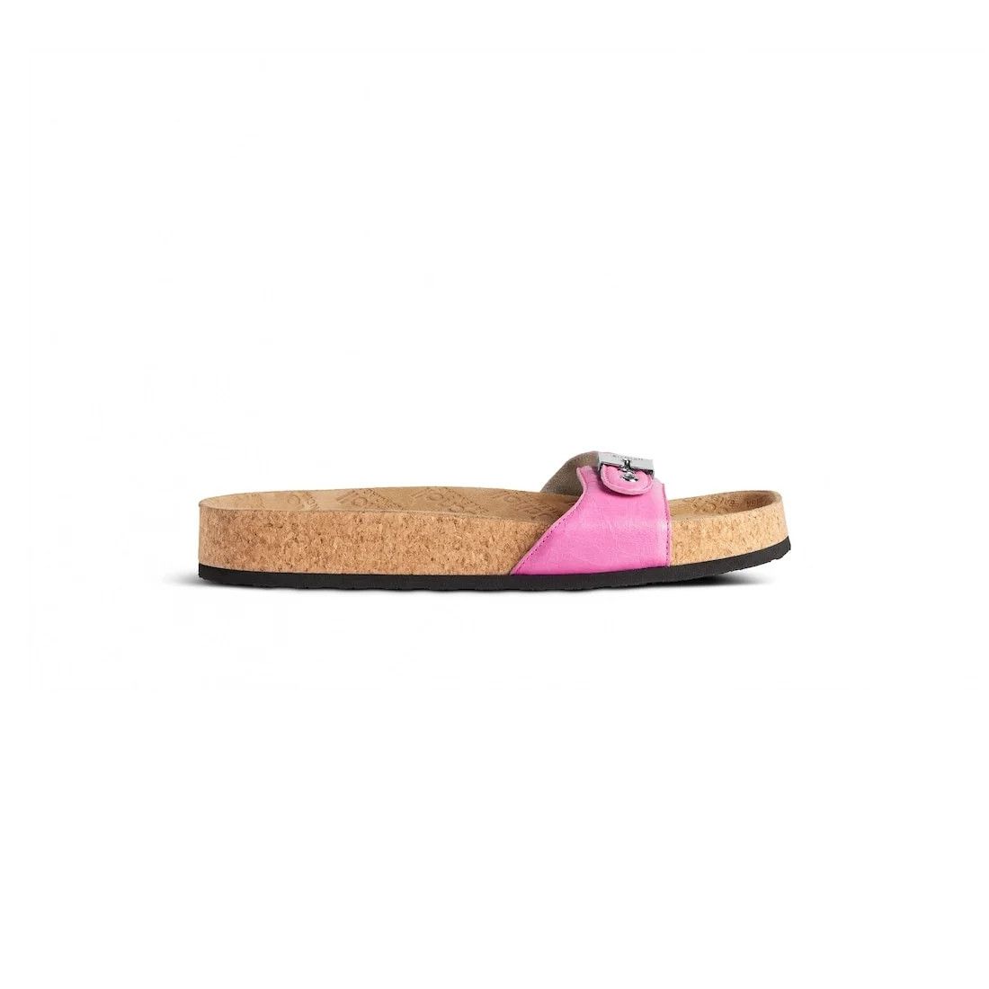 Balenciaga o1tr1nto0526 Scholl Flat Sandals in Glossy Pink Size US 7 / IT 37 - 1 Thumbnail