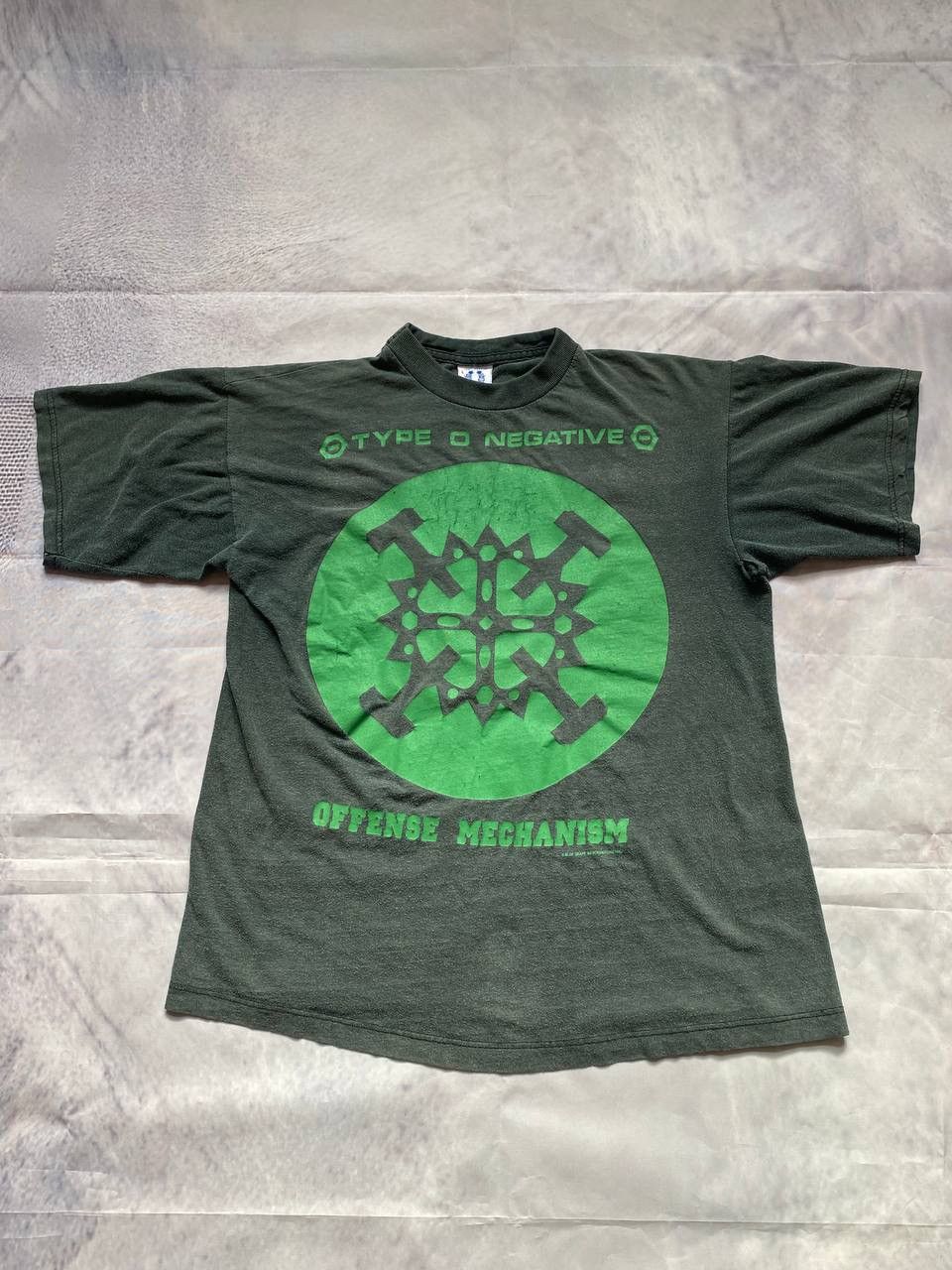 Band Tees 1992 Type O Negative Offense Mechanism T shirt Size US L / EU 52-54 / 3 - 1 Thumbnail