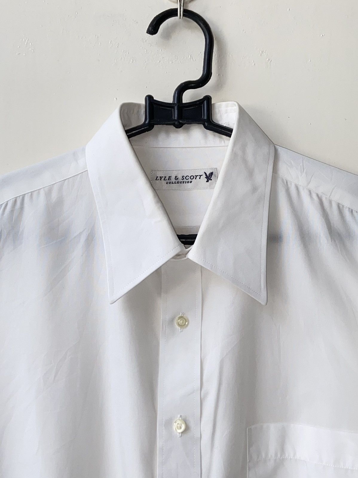 Designer × Lyle & Scott LYLE & SCOTT Collection White Shirt Size US L / EU 52-54 / 3 - 12 Thumbnail