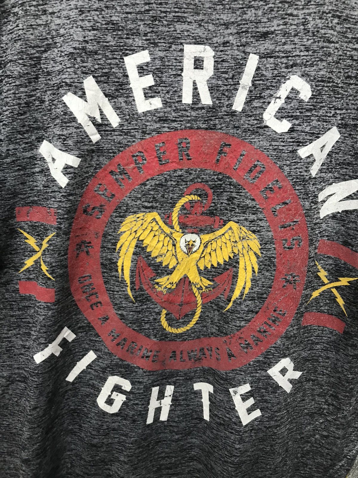 Affliction × Helix × Southpole American Fighter Affliction Eagle Y2K Graphic Tee Size US L / EU 52-54 / 3 - 5 Thumbnail