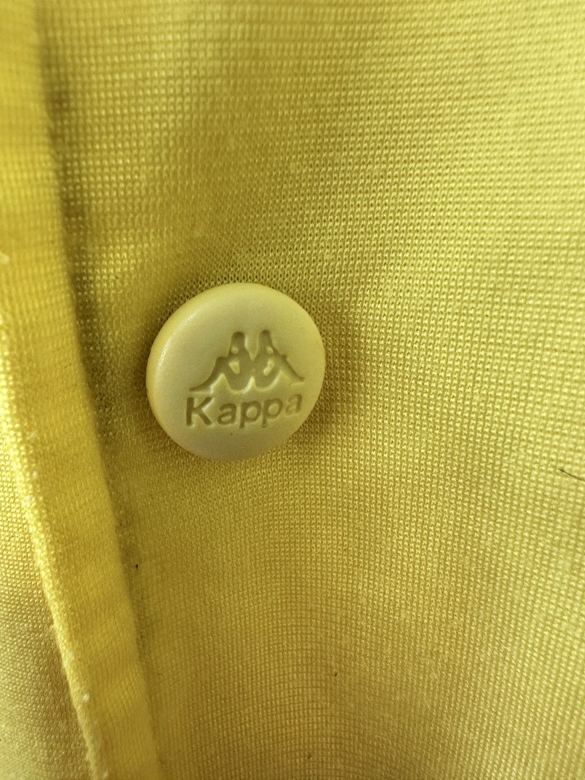 Kappa Vintage 90s Kappa Banda Track Jacket Yellow Medium Logo Tape Size US M / EU 48-50 / 2 - 8 Thumbnail