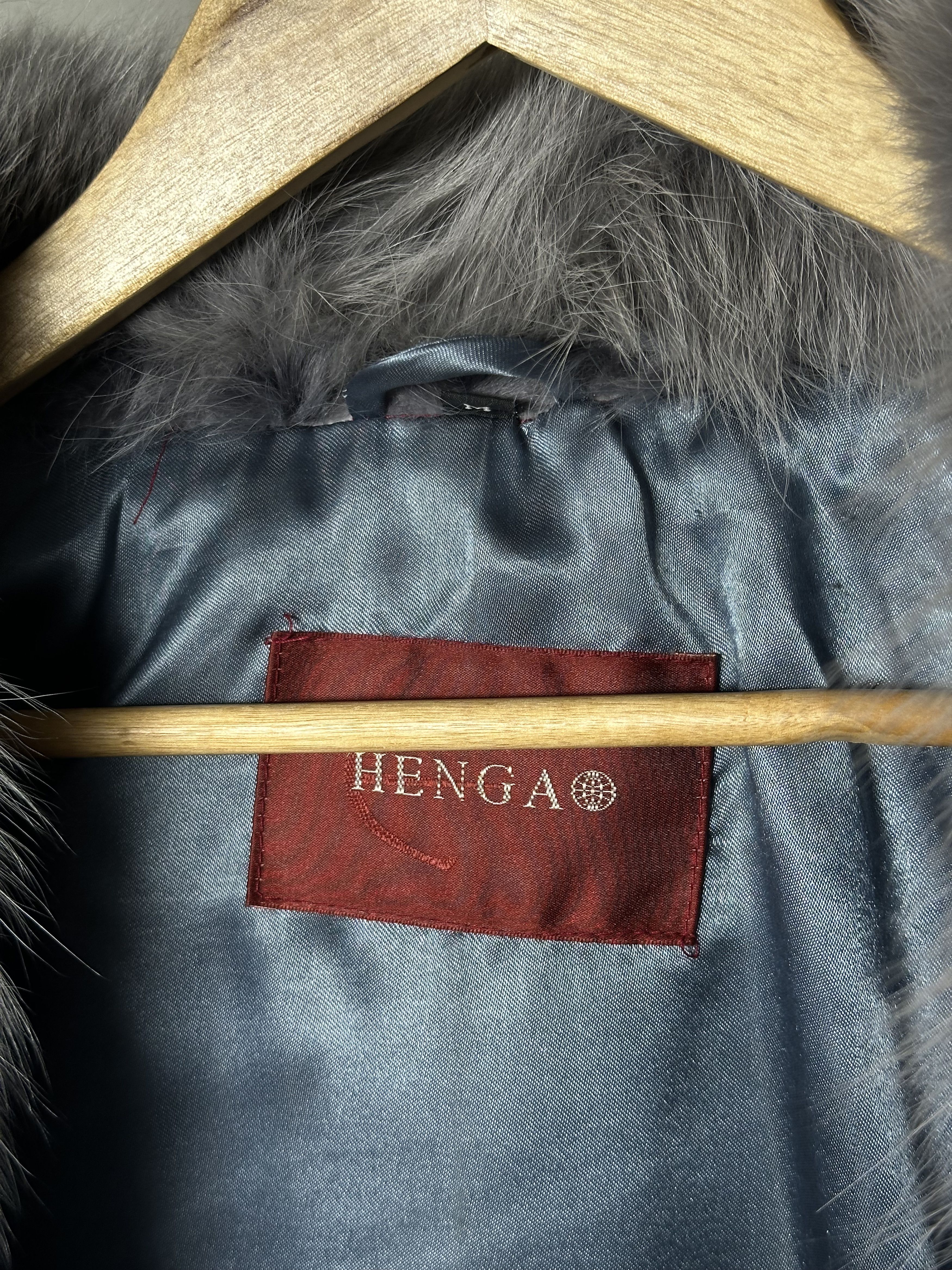 Bare Fox Winter Fur Sapphire Goat Top With Fox Collar Size M / US 6-8 / IT 42-44 - 9 Thumbnail