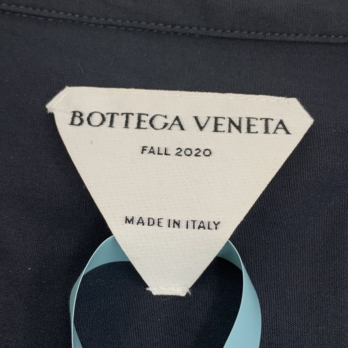 Bottega Veneta Bottega Veneta Dark Navy Cotton Long Sleeve Shirt K26WX Size US XXS / EU 40 - 5 Thumbnail