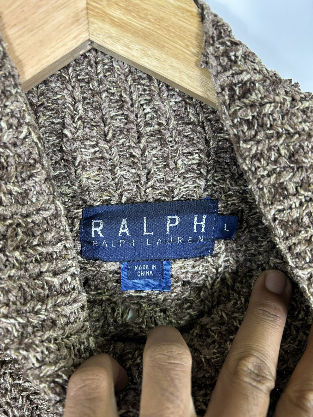 RRL Ralph Lauren ⚡️Vintage Ralph Ralph Lauren Knit Turtleneck Sweater Size L / US 10 / IT 46 - 8 Thumbnail