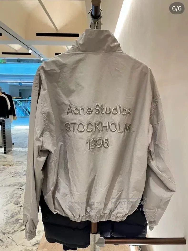 Acne Studios Acne Studios Embossed Jacket, Gray Size US S / EU 44-46 / 1 - 6 Thumbnail