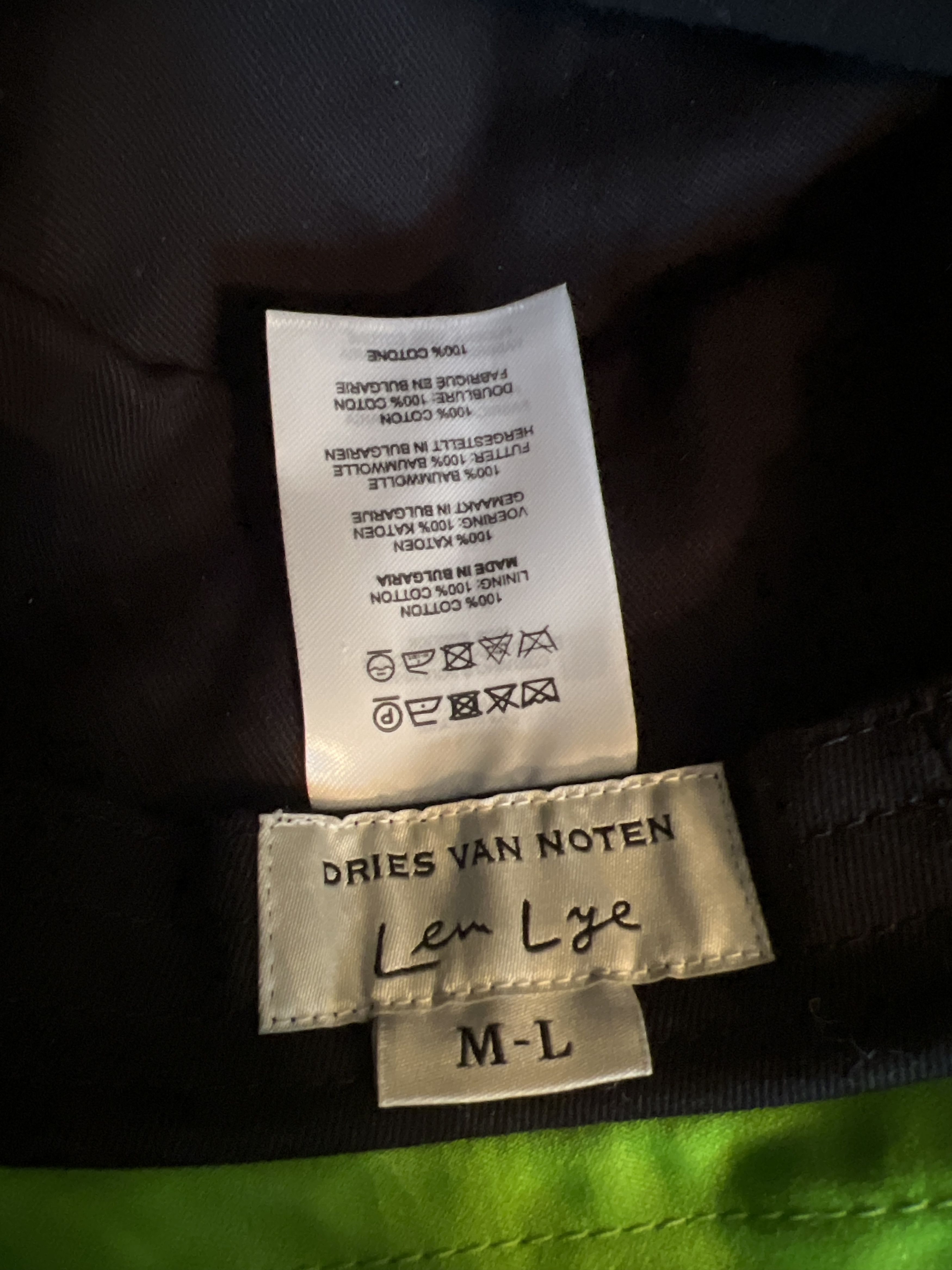 Dries Van Noten Dries Van Noten x Len Lye hat M-L Size ONE SIZE - 6 Thumbnail