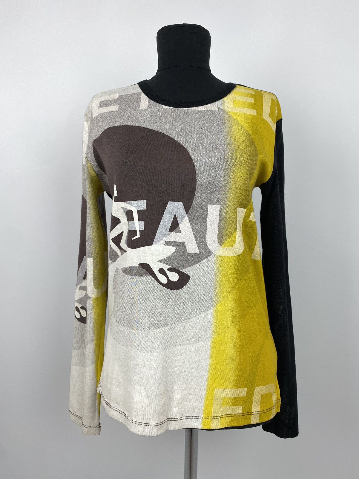 Custo Barcelona Y2K Vintage Custo Barcelona Over Printed Graphic Long Sleeve Size M / US 6-8 / IT 42-44 - 2 Thumbnail