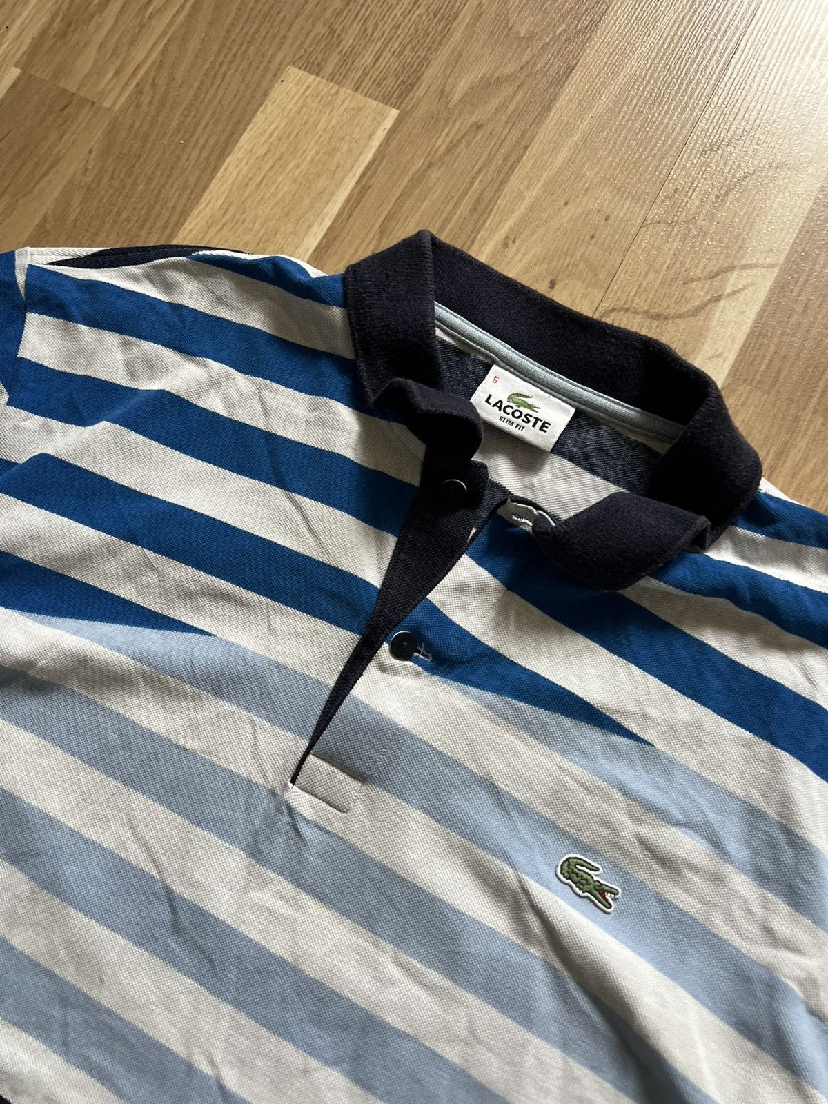 Lacoste Lacoste vintage striped polo t shirt y2k style old money 90s Size US L / EU 52-54 / 3 - 4 Thumbnail