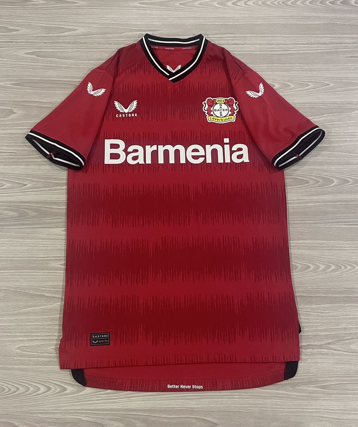 Castore Castore 2022/23 Bayer Leverkusen Soccer Jersey Men’s Small Size US S / EU 44-46 / 1 - 1 Thumbnail