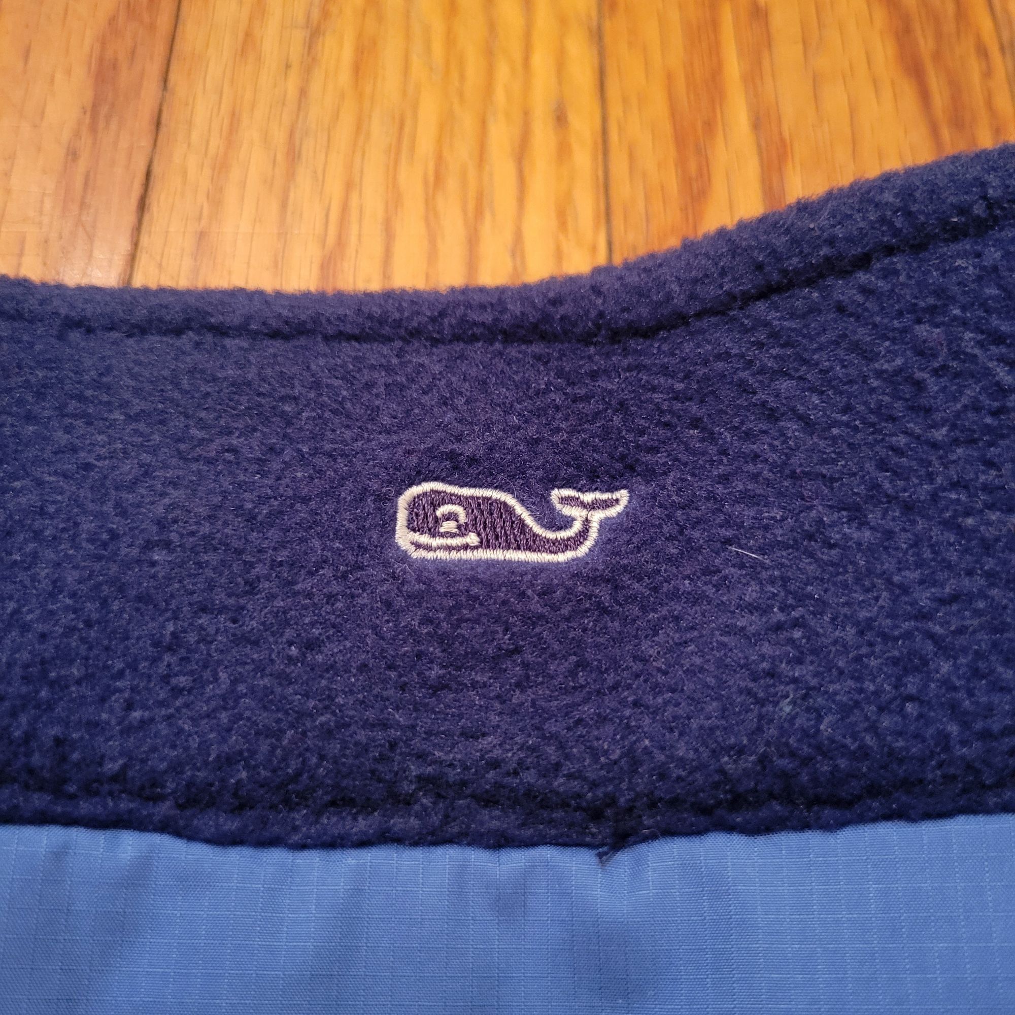 Vineyard Vines Vineyard Vines Fleece SHEP Vest Blue L Full Zip Sleeveless W Size US L / EU 52-54 / 3 - 8 Thumbnail