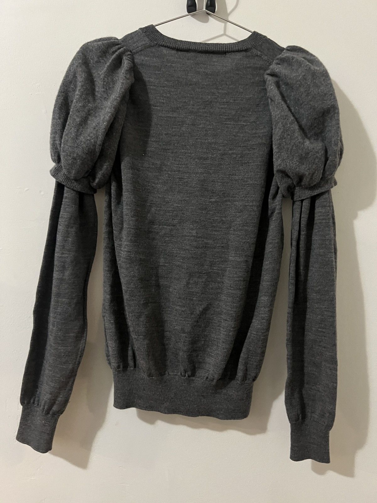 Comme des Garcons Comme des Garçons Princess Puff Sleeve Layered Knit Sweater Size S / US 4 / IT 40 - 3 Thumbnail