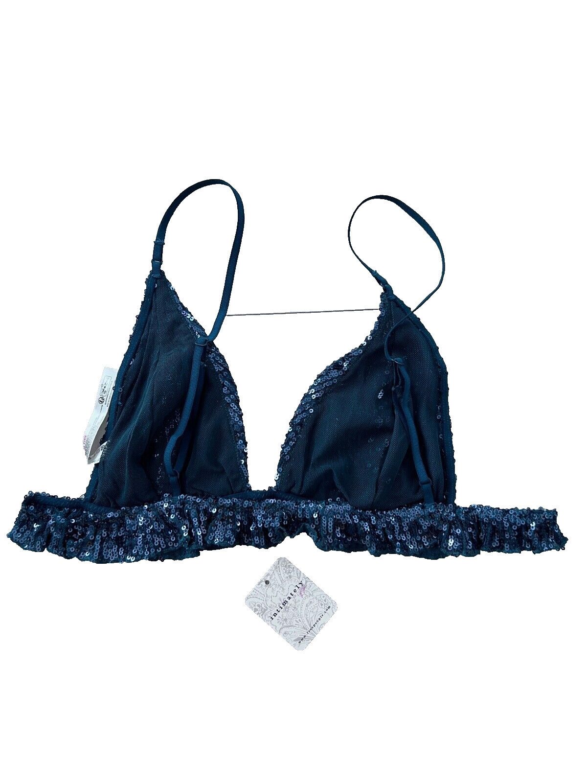 Free People Free People Gold Rush Sequin Bralette Forest Pool ( M ) Size ONE SIZE - 5 Thumbnail
