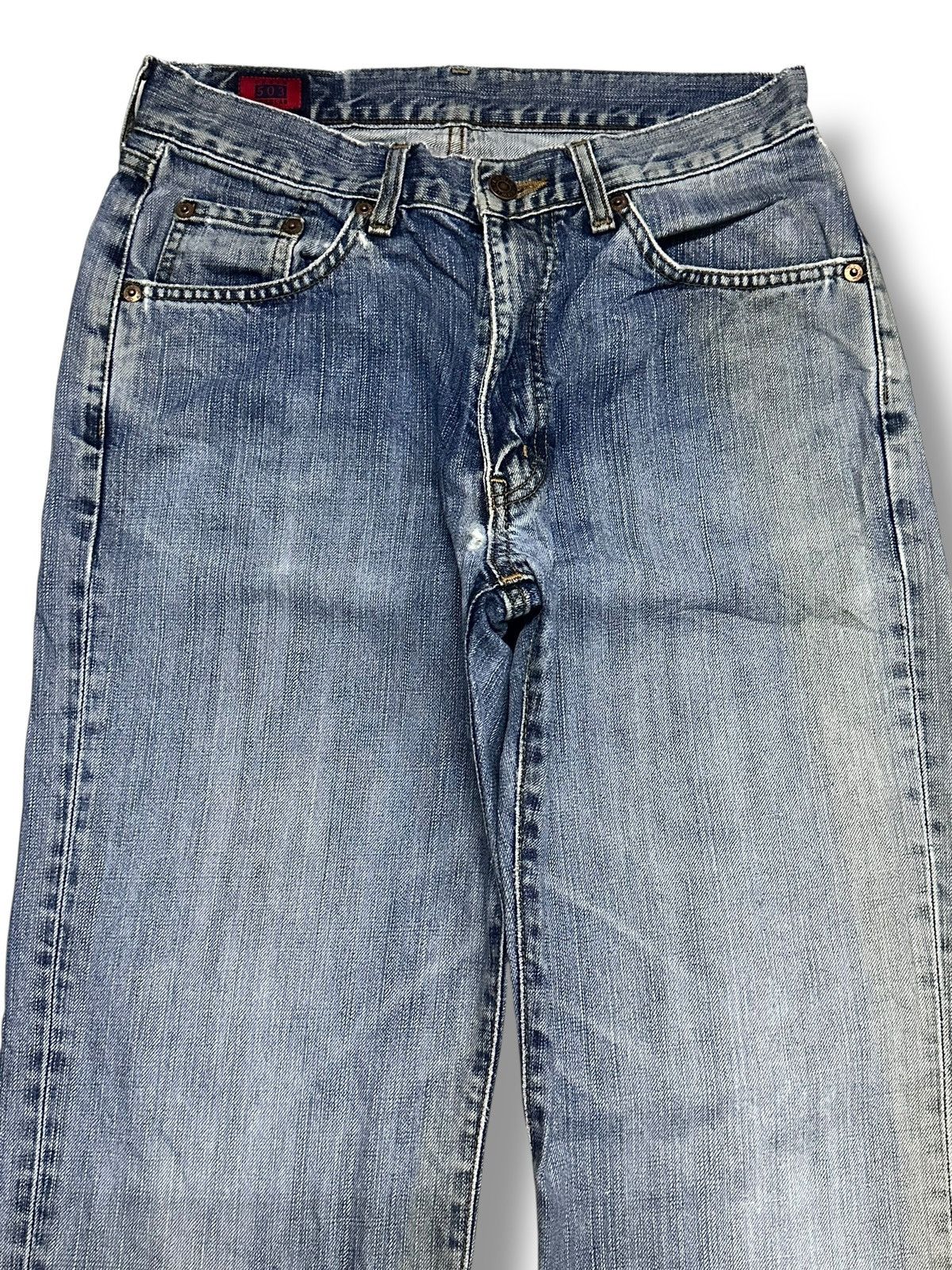Edwin Vintage Edwin 503 Jean With Baggy Loose Style and Faded Wash Size US 30 / EU 46 - 3 Thumbnail
