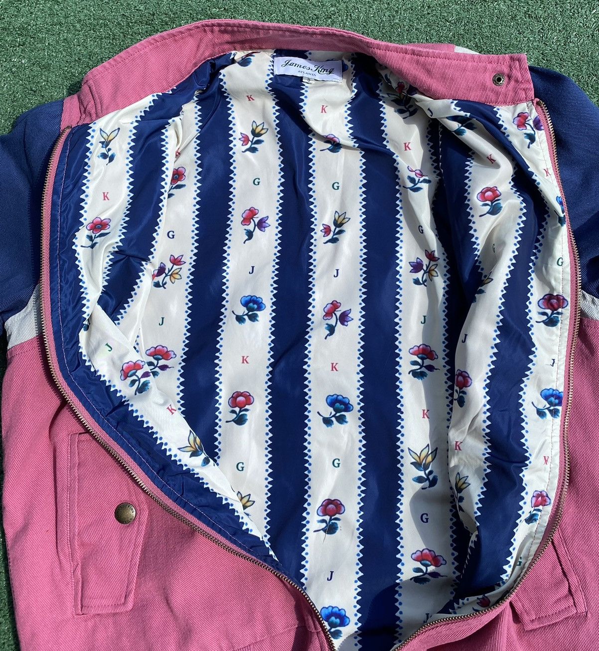 Other James King Atlanta Spring Twill Club Jacket Goat Logo Size US S / EU 44-46 / 1 - 10 Thumbnail