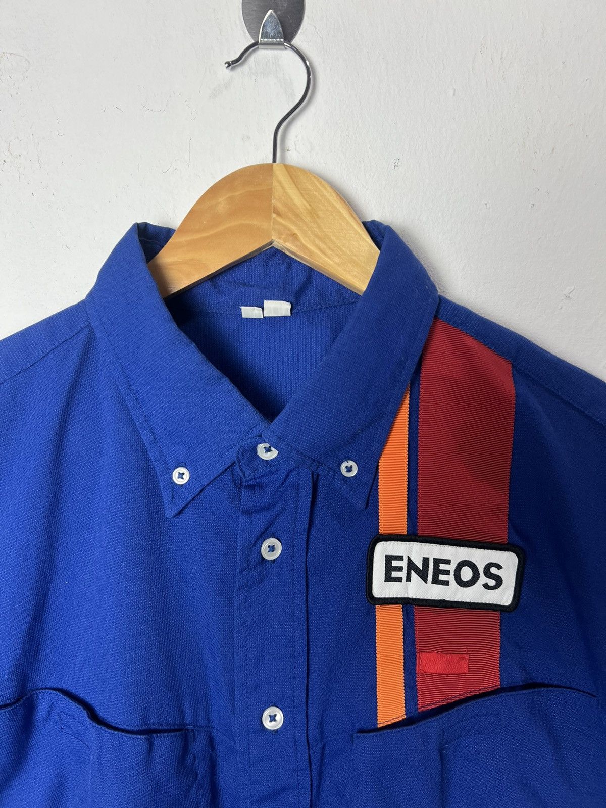 Vintage Vintage Eneos Button Up Shirt Size US XL / EU 56 / 4 - 5 Thumbnail