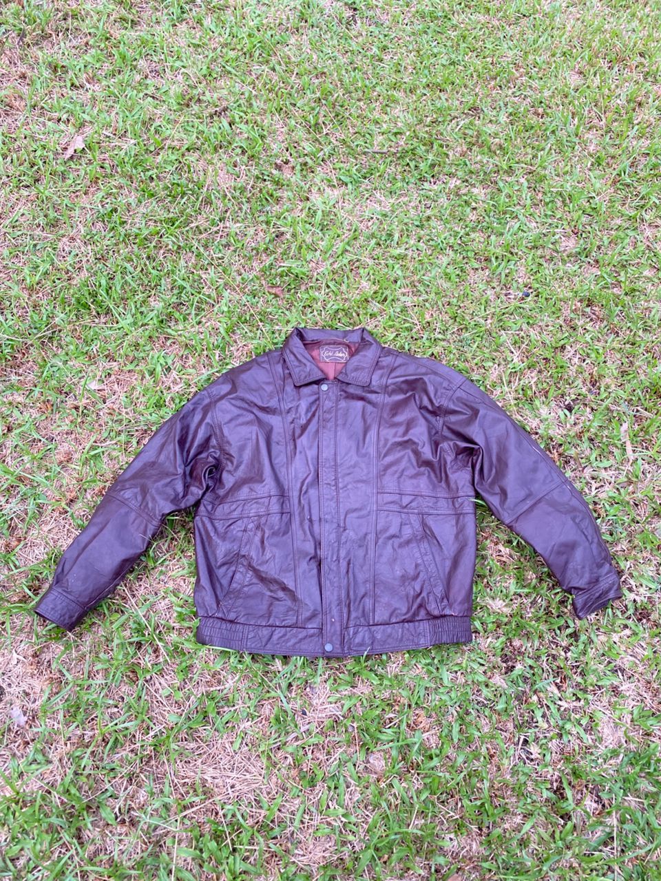 Leather VINTAGE ECHT LEDER PEANUT BROWN LEATHER JACKET Size US M / EU 48-50 / 2 - 2 Thumbnail