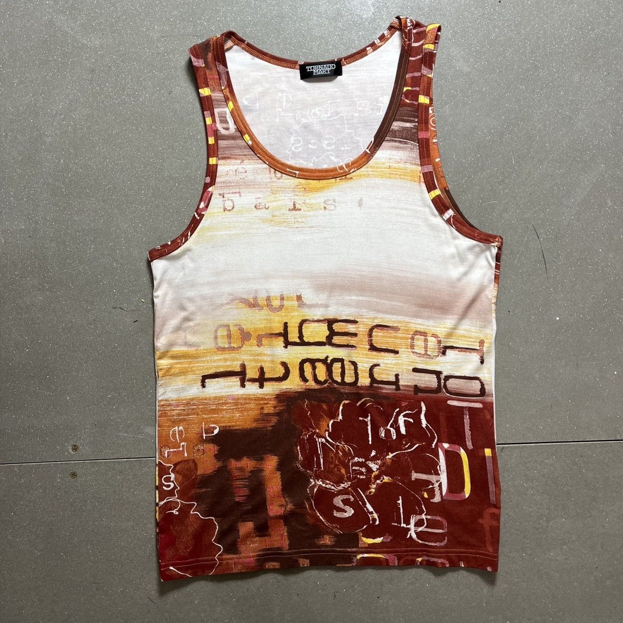 Japanese Brand Tornado Mart Japanese Brand Tank Top Size S / US 4 / IT 40 - 1 Thumbnail