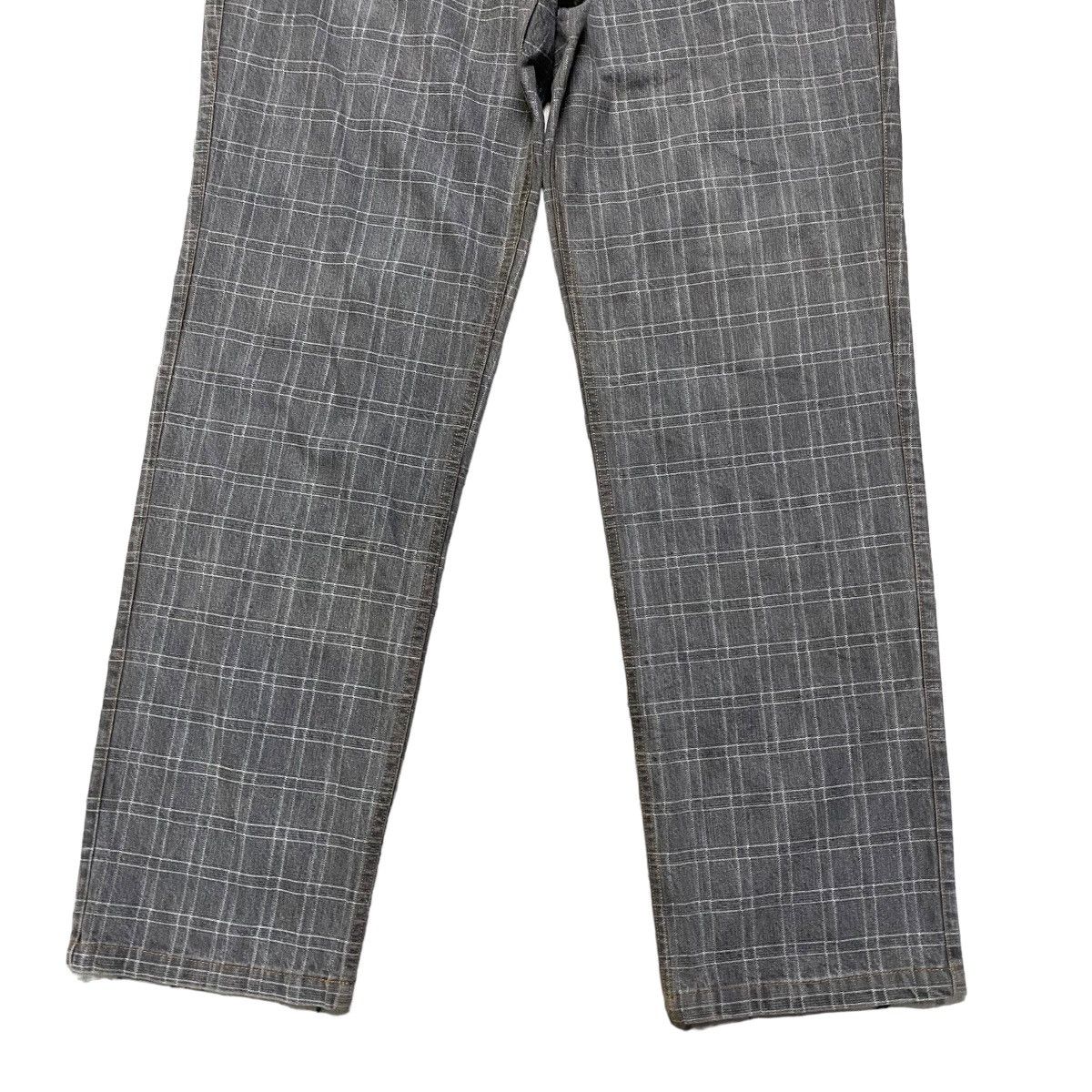 Vintage Vintage School Of Hard Knocks X Hoodlum Denim Baggy Jeans Size US 34 / EU 50 - 8 Thumbnail