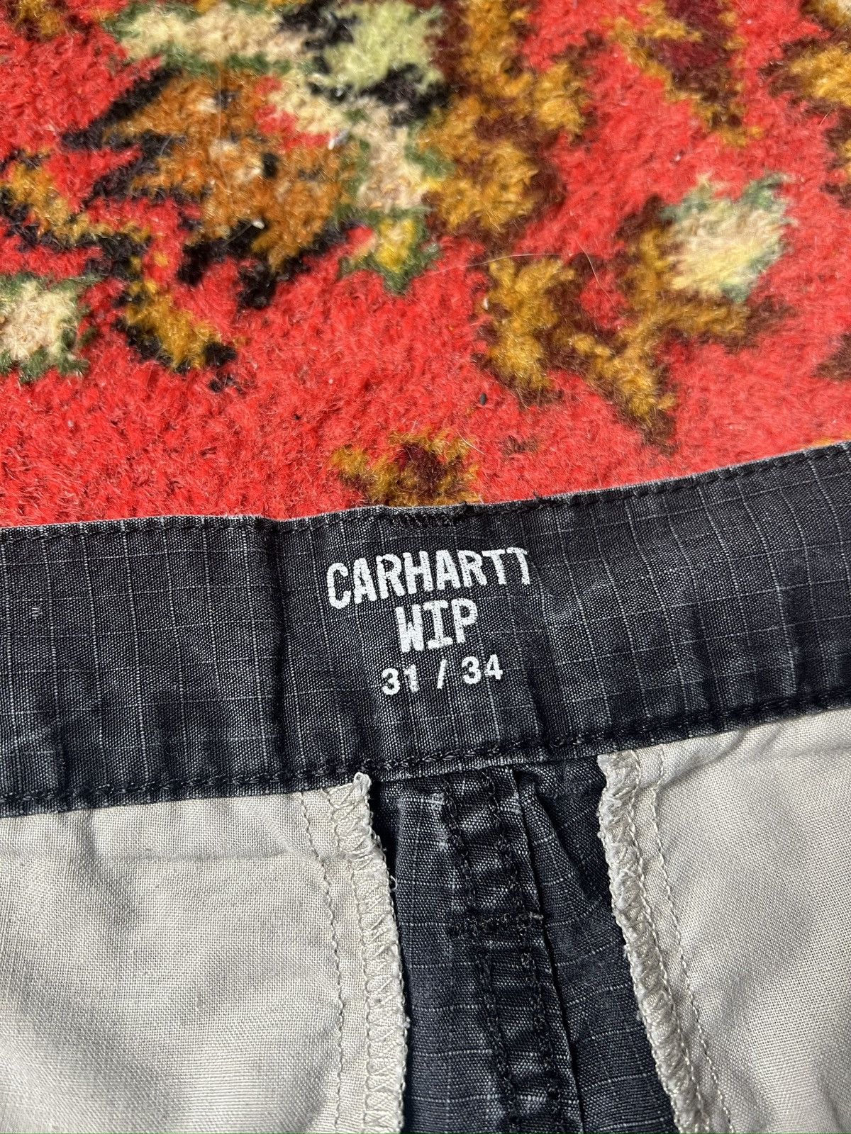 Carhartt Carhartt washed cargo pants baggy fit streetwear style Size US 31 - 5 Thumbnail
