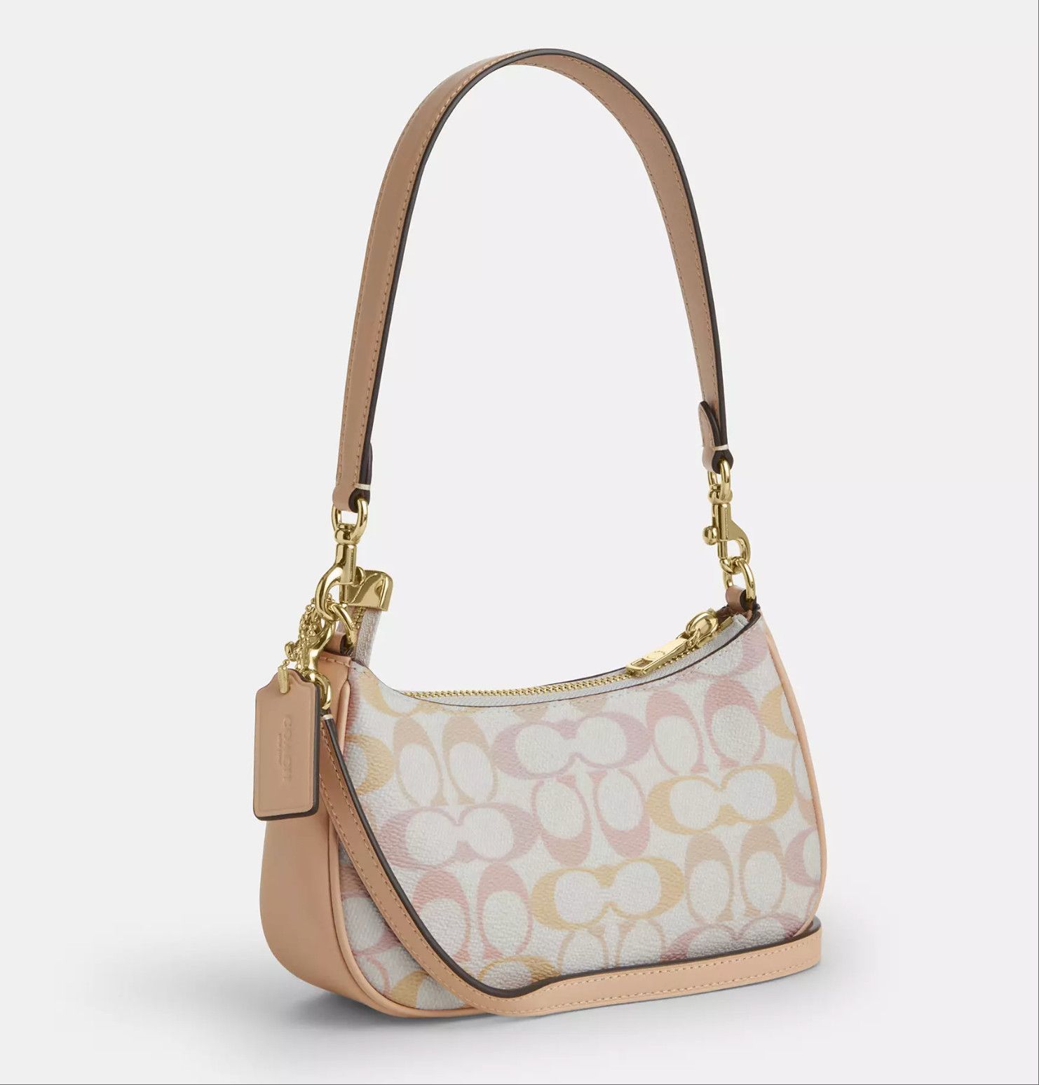 Coach Teri Mini Crossbody Bag In Pretty Signature Canvas CDW52 Size ONE SIZE - 12 Thumbnail