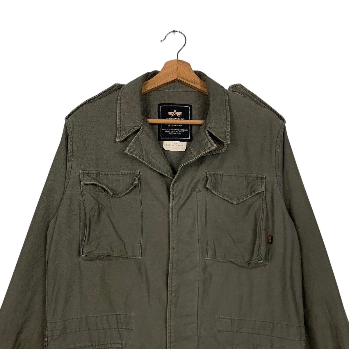 Alpha Industries × Japanese Brand ☀️Alpha Industries military four pocket jacket Size US M / EU 48-50 / 2 - 4 Thumbnail