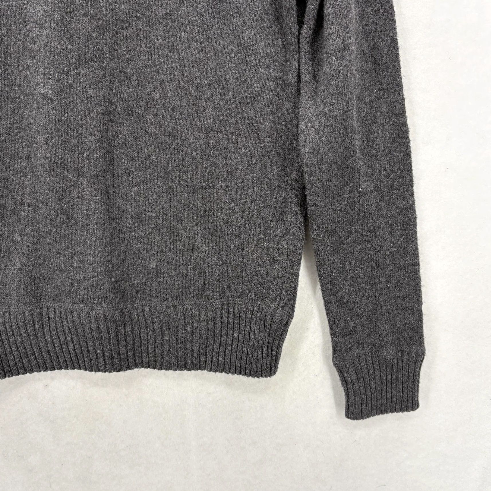 American Eagle Outfitters American Eagle Sweater Mens XS Gray Cotton Blend Crewneck Knit Pullover Casual Size US XS / EU 42 / 0 - 3 Thumbnail