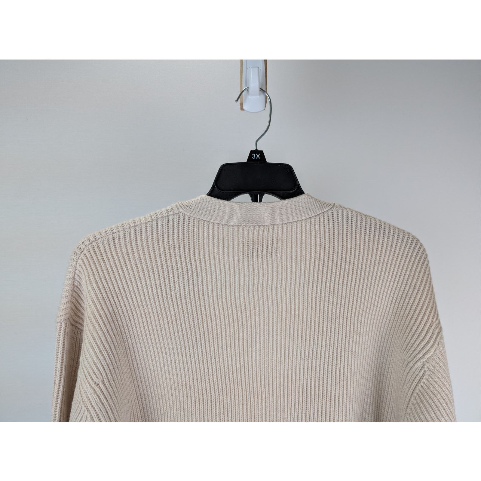 Aime Leon Dore o1rshd1 Shaker Stitch Cardigan Sweater in Oatmeal Size US L / EU 52-54 / 3 - 12 Thumbnail