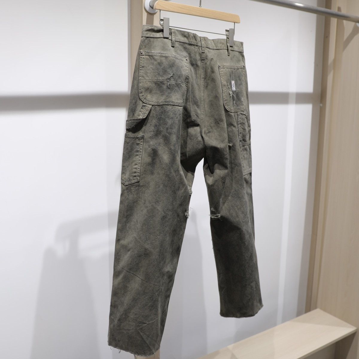 Paly Hollywood Paly Hollywood BEEN THRU IT WAXED CANVAS DBL KNEE PANT Size US 32 / EU 48 - 7 Thumbnail