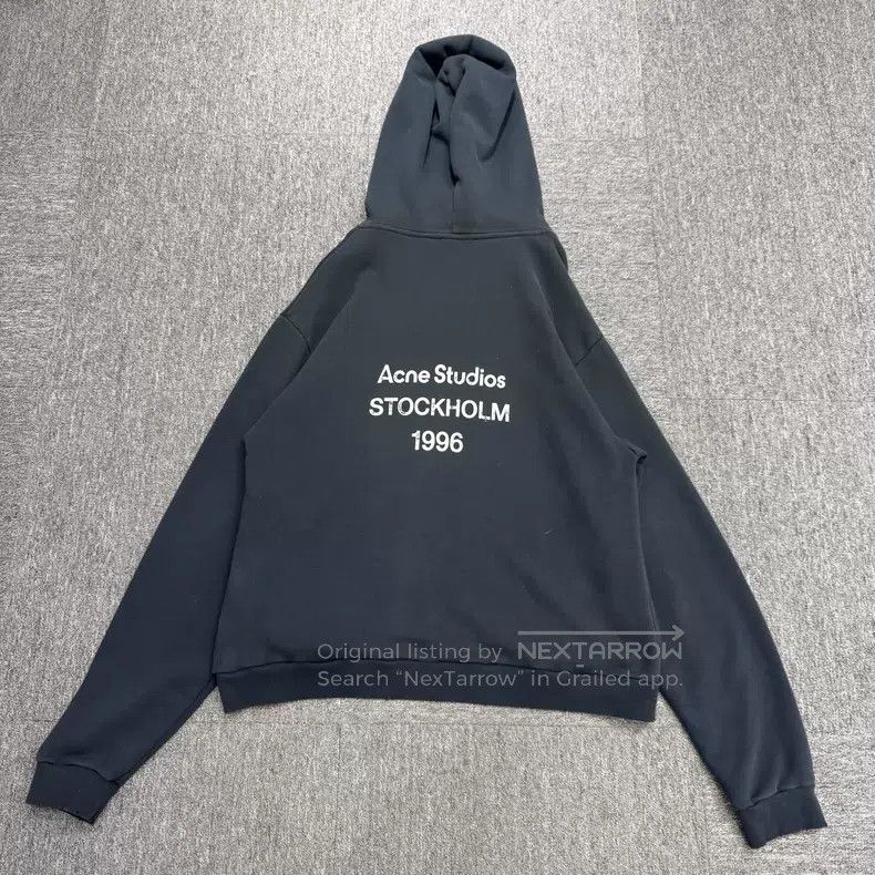 Acne Studios Acne Studios 1996 Distressed Hooded Sweatshirt Size US XL / EU 56 / 4 - 7 Thumbnail