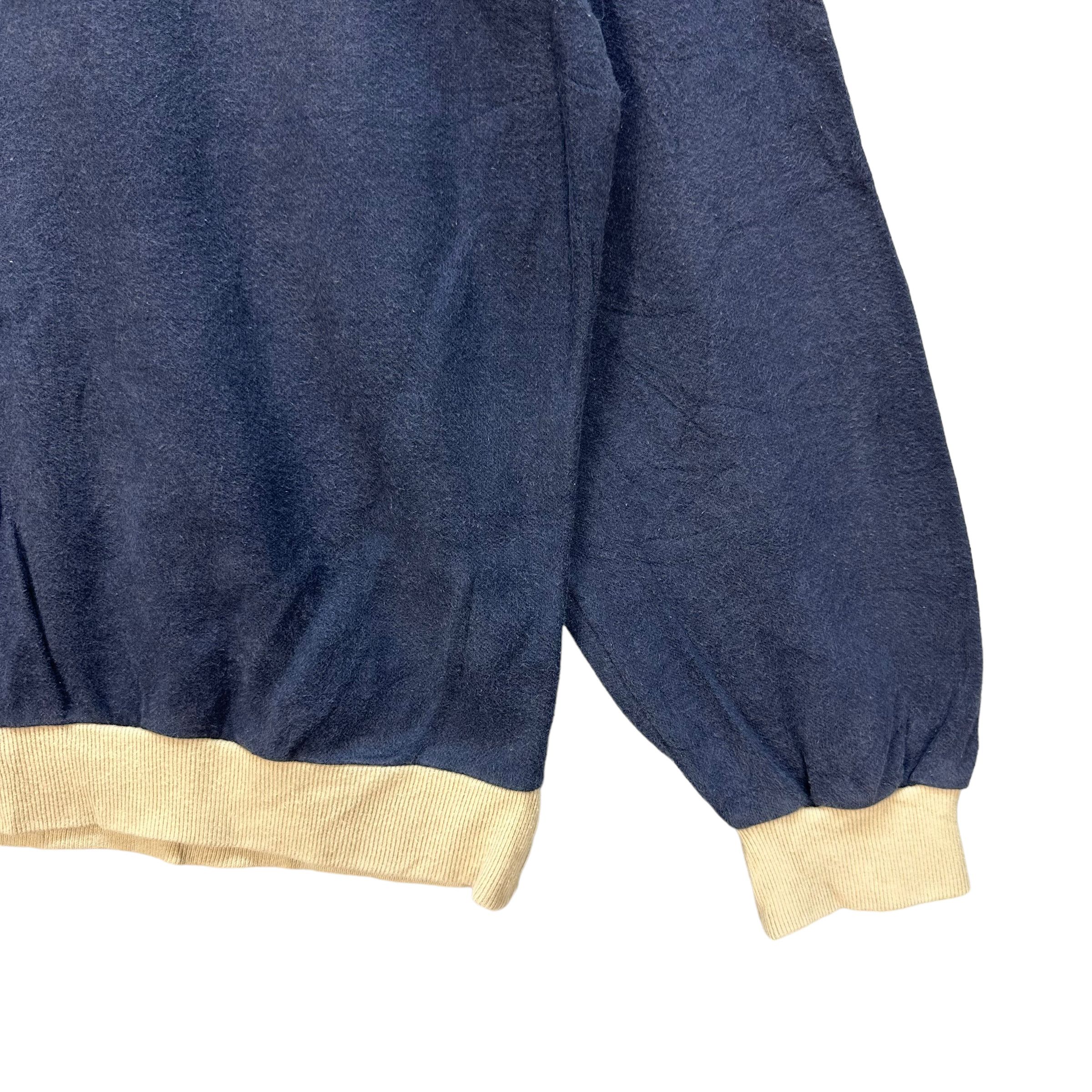 Japanese Brand STUDIO 0001 BY FERRE COLORBLOCK SWEATSHIRTS #7755-168 Size US L / EU 52-54 / 3 - 5 Thumbnail