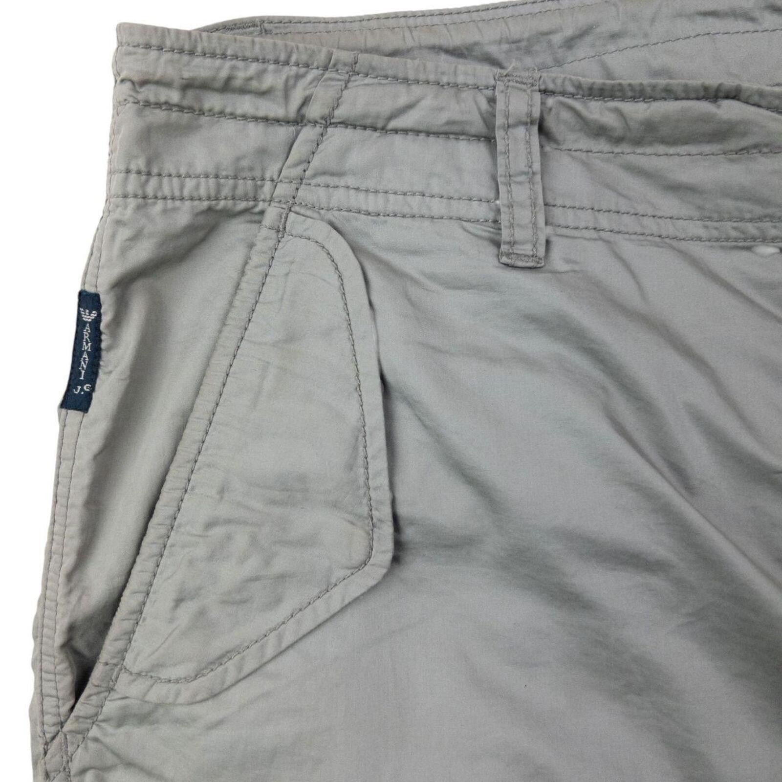 Other Vintage 2000s Armani Jeans Lightweight Cargo Trousers W37 Size US 37 - 5 Thumbnail