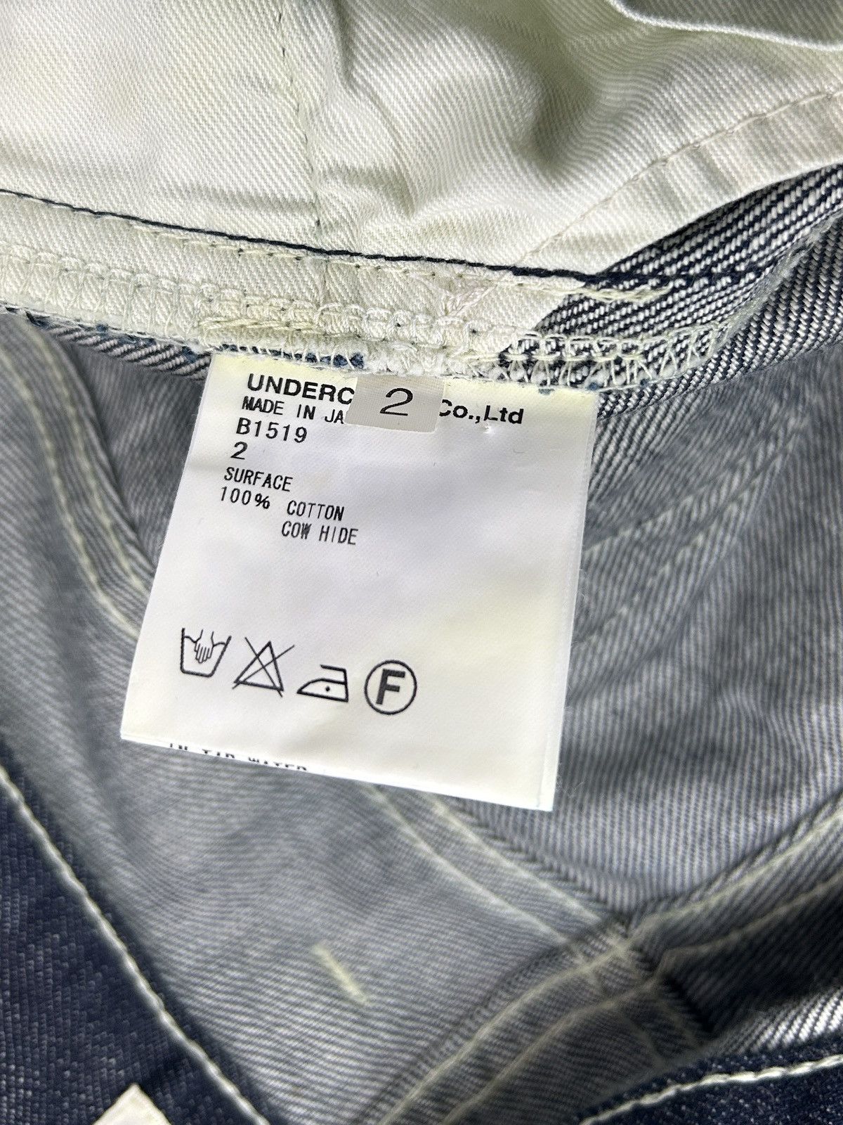 Undercover F/W 08 Workwear Lightning Denim Size 28" / US 6 / IT 42 - 11 Thumbnail