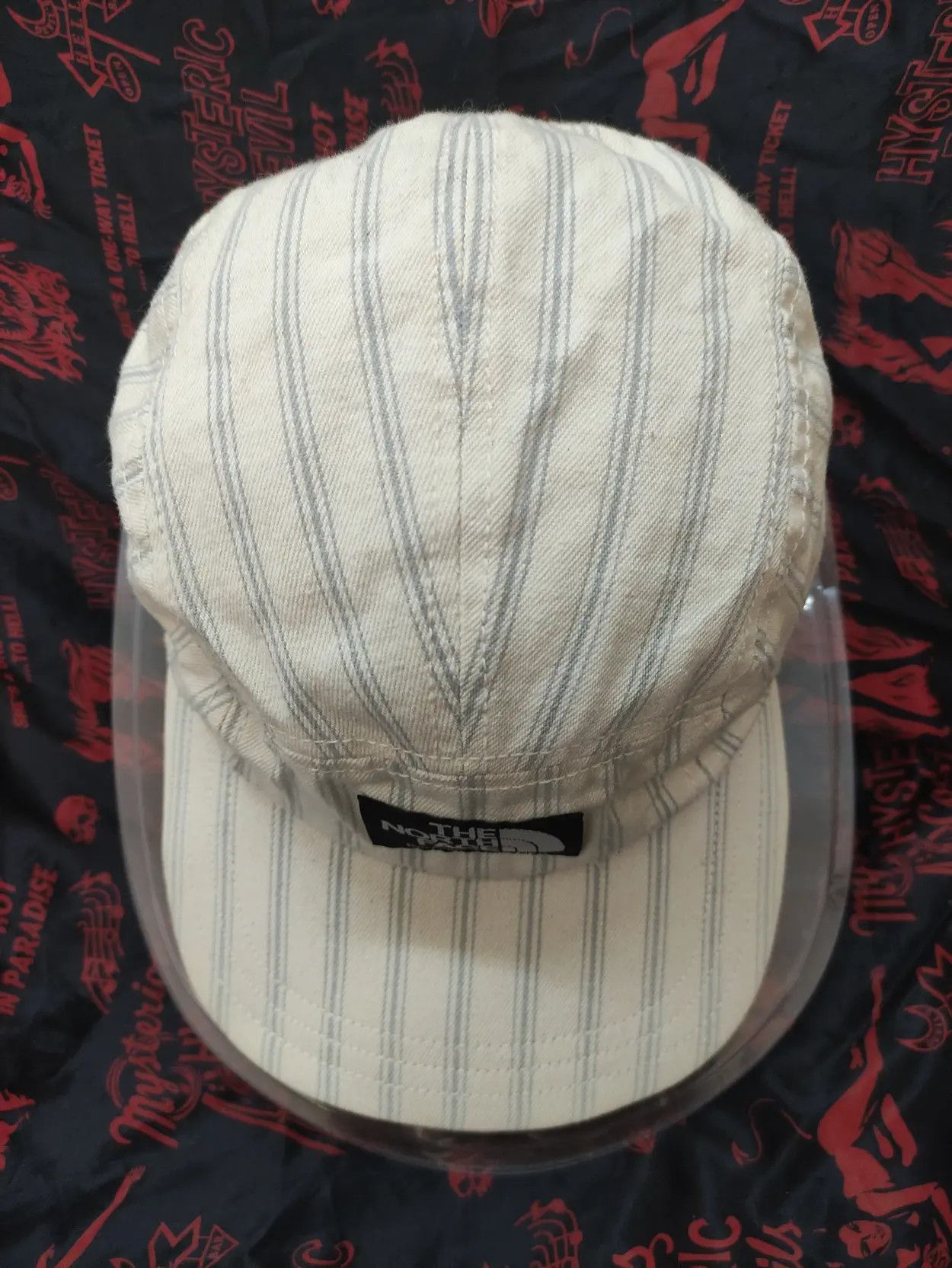 The North Face THE NORTH FACE HIKORY STRIPE VINTAGE 5 PANEL CAP Size ONE SIZE - 4 Thumbnail