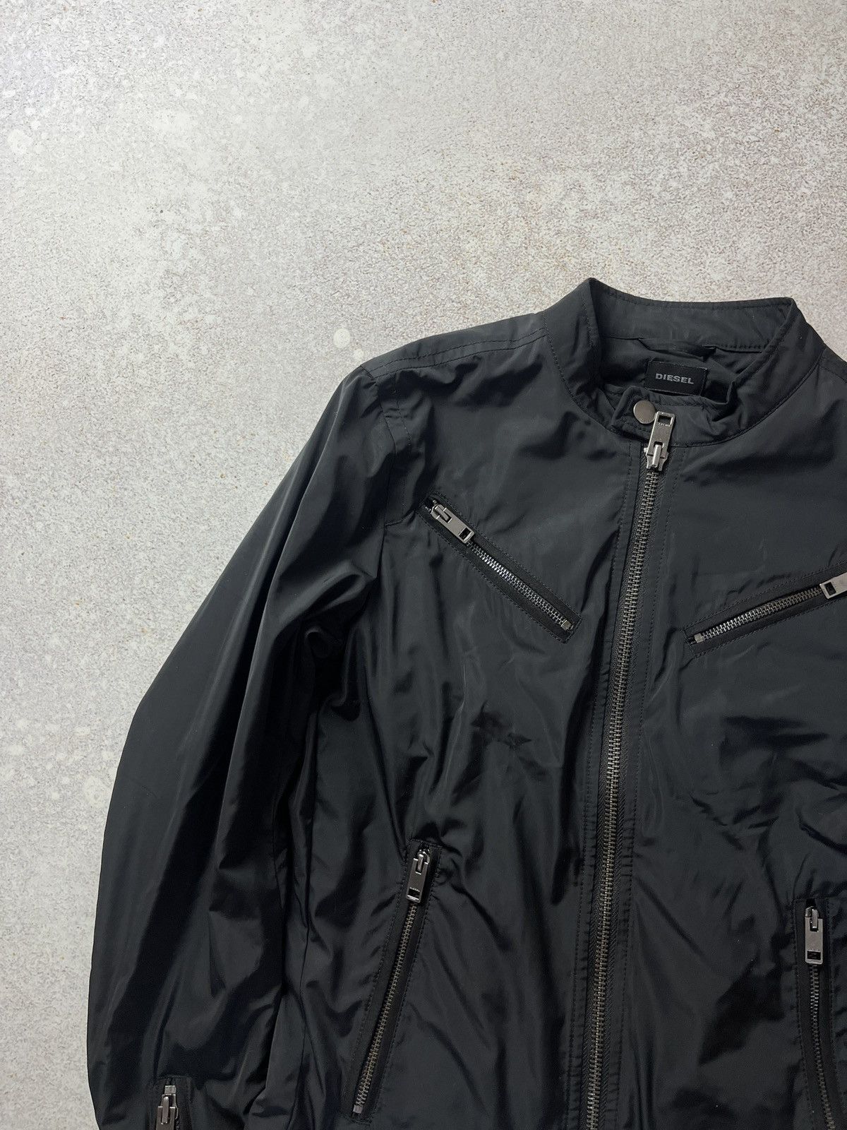 Diesel Vintage Avant Garde Diesel Jacket Moto Zipper Y2K Size US S / EU 44-46 / 1 - 3 Thumbnail