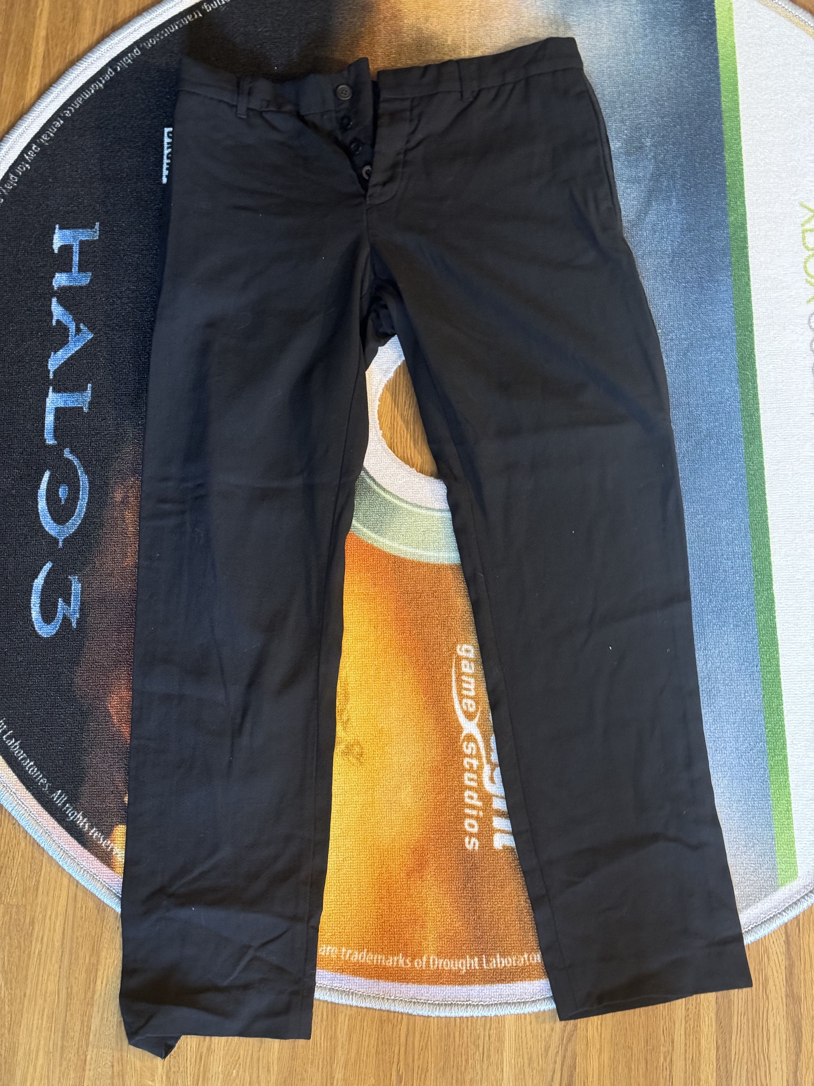 Ann Demeulemeester FW 18 Side Stripe Trousers Size US 34 / EU 50 - 2 Thumbnail