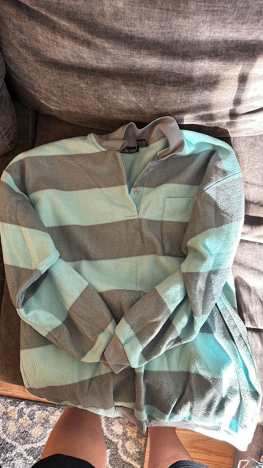 Vintage Vintage 80’s Cheval Sweater with pocket. Size S / US 4 / IT 40 - 4 Thumbnail