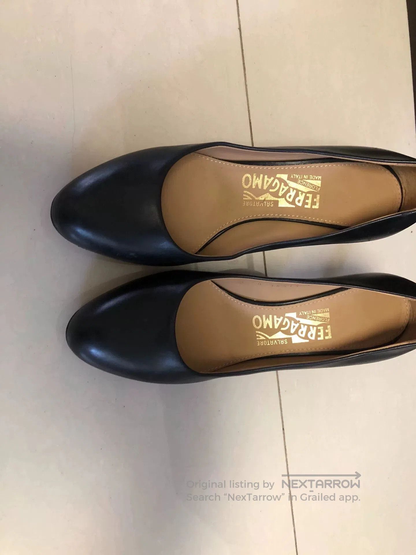 Salvatore Ferragamo Ferragamo Handmade Leather High Heels. Size US 4.5 / IT 34.5 - 2 Thumbnail