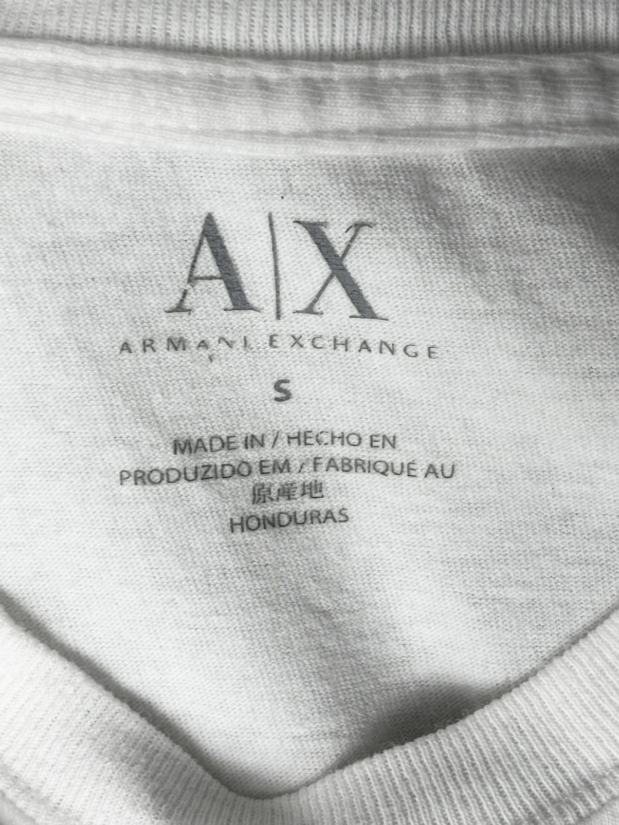 Armani Exchange Armani Exchange A/X Embroidered Logo Script Tee Size US S / EU 44-46 / 1 - 4 Thumbnail
