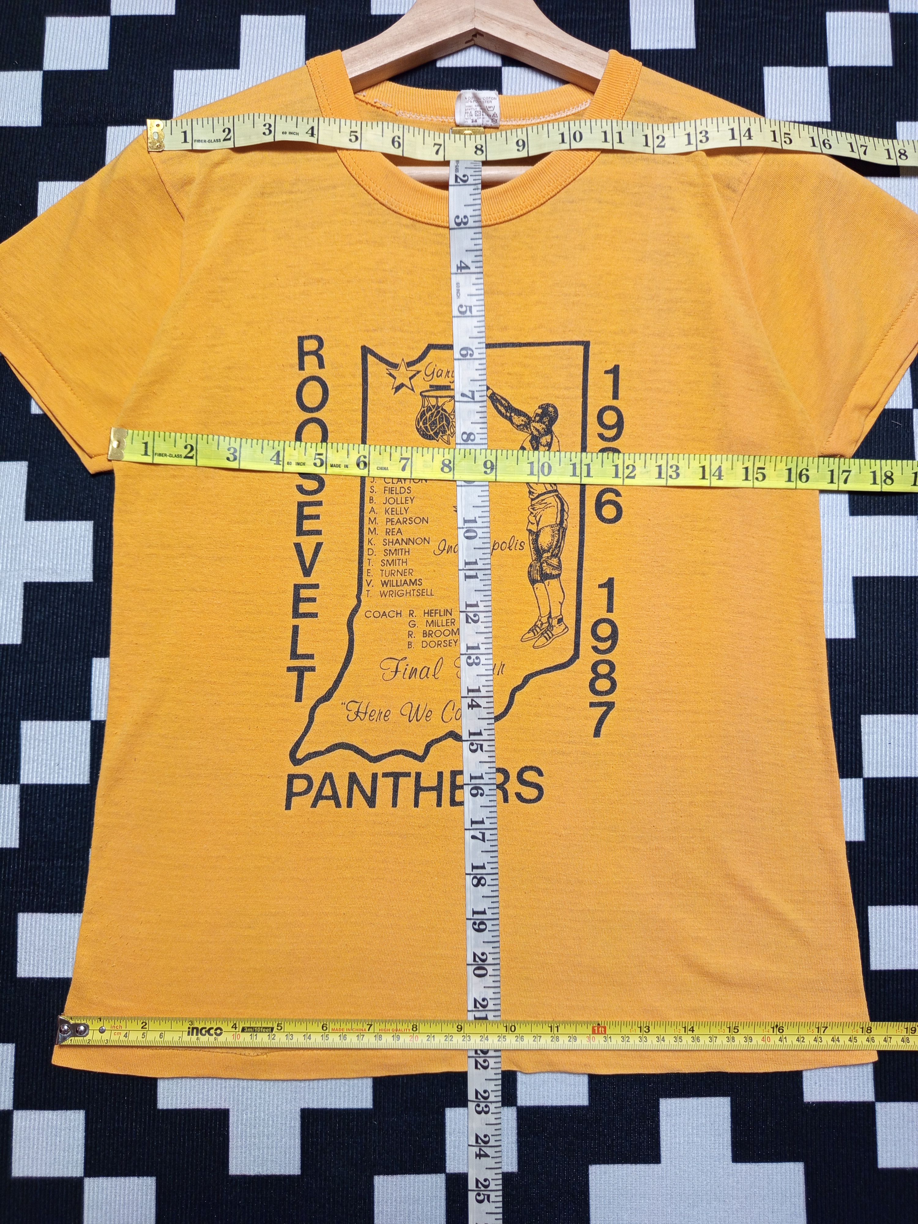 If Six Was Nine × Vintage Vintage Roosevelt Panthers 80s T-shirt Size US XS / EU 42 / 0 - 11 Thumbnail