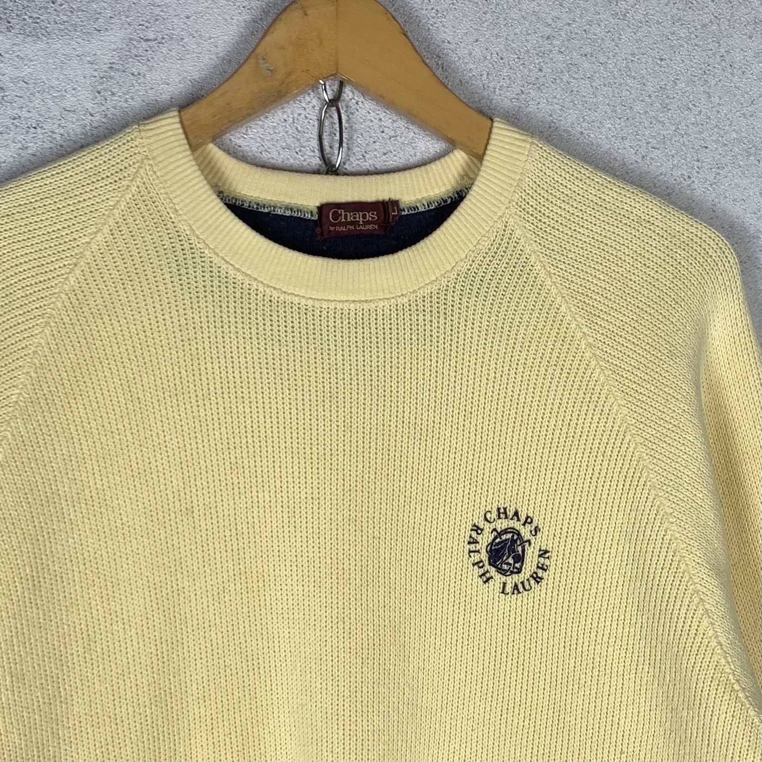 Chaps Ralph Lauren Vintage Chaps Ralph Lauren Knit Sweater Size US L / EU 52-54 / 3 - 2 Thumbnail