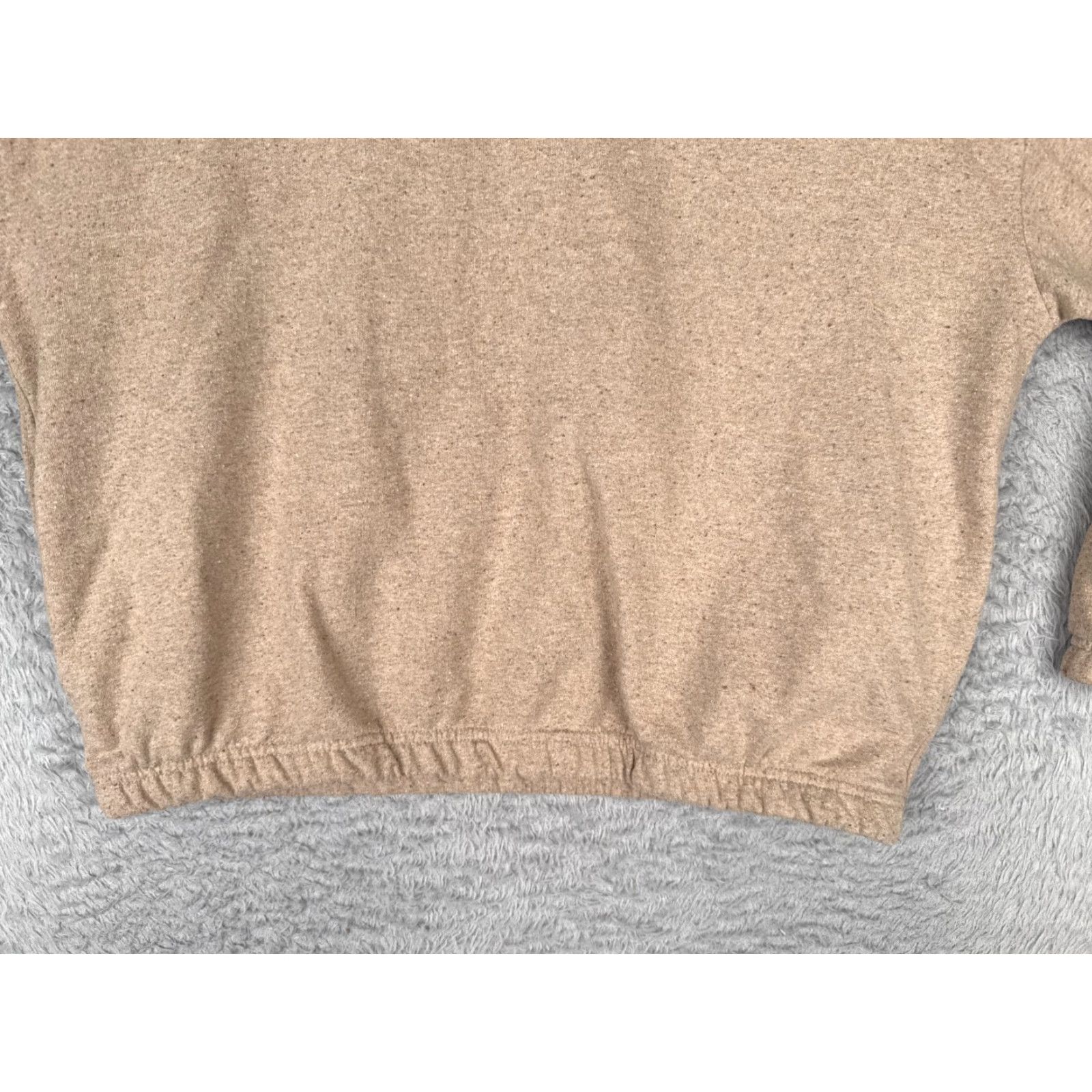 The North Face The North Face Hoodie Women Small Beige Pullover Sweater Front Crop Terry Size S / US 4 / IT 40 - 6 Thumbnail